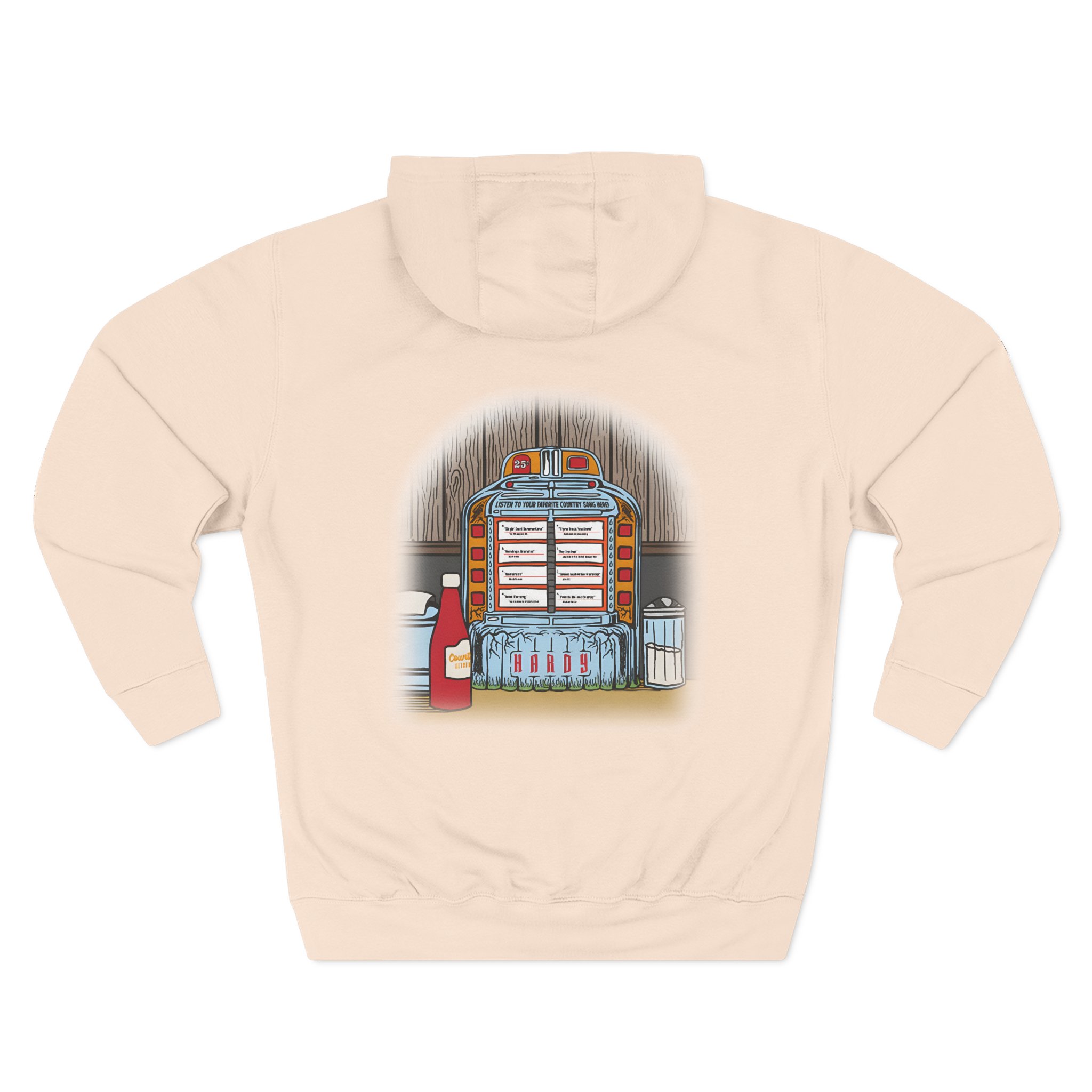 Hardy Favorite Country Song Three-Panel Fleece Hoodie