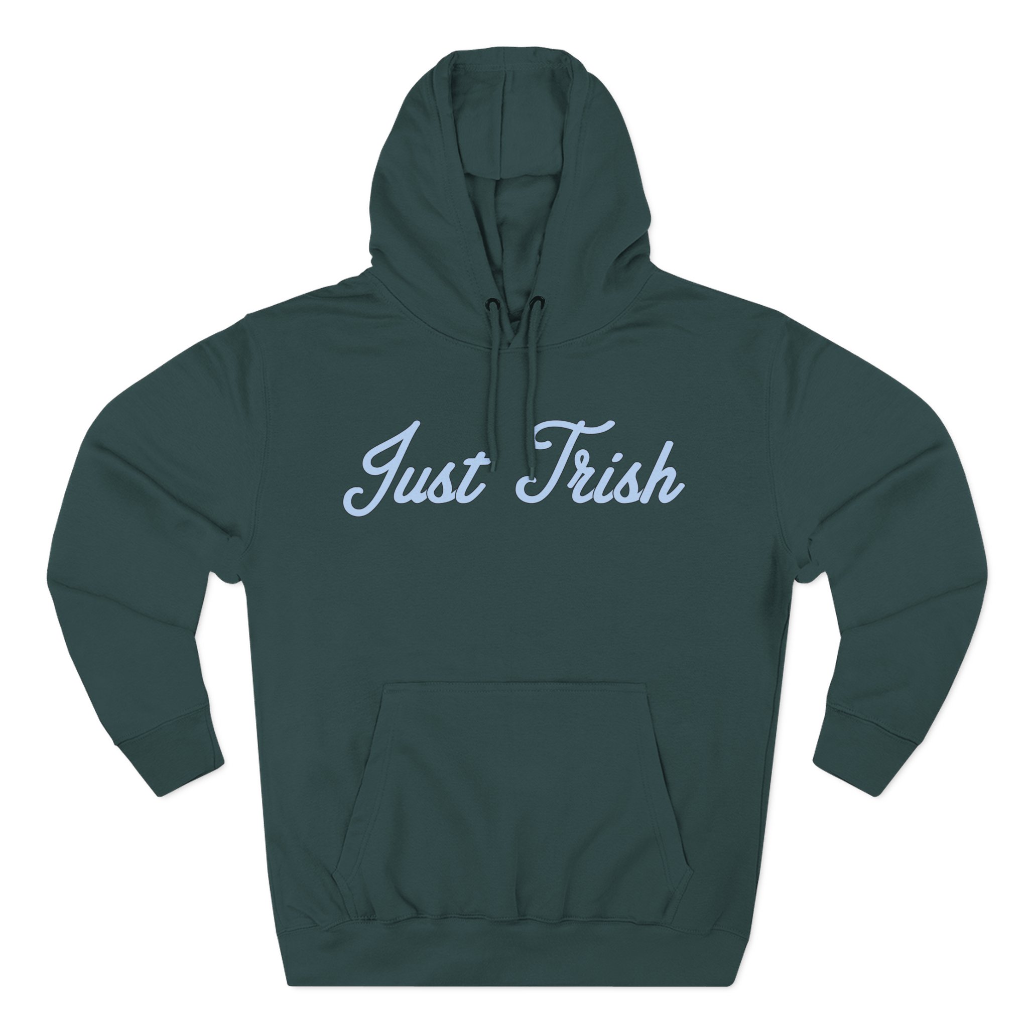 Just Trish Three-Panel Fleece Hoodie