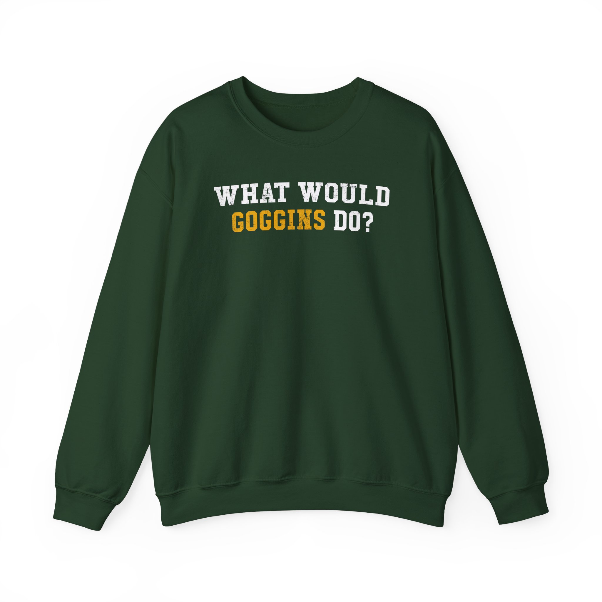 David Goggins What Would Goggins Do Unisex Heavy Blendâ„¢ Crewneck Sweatshirt