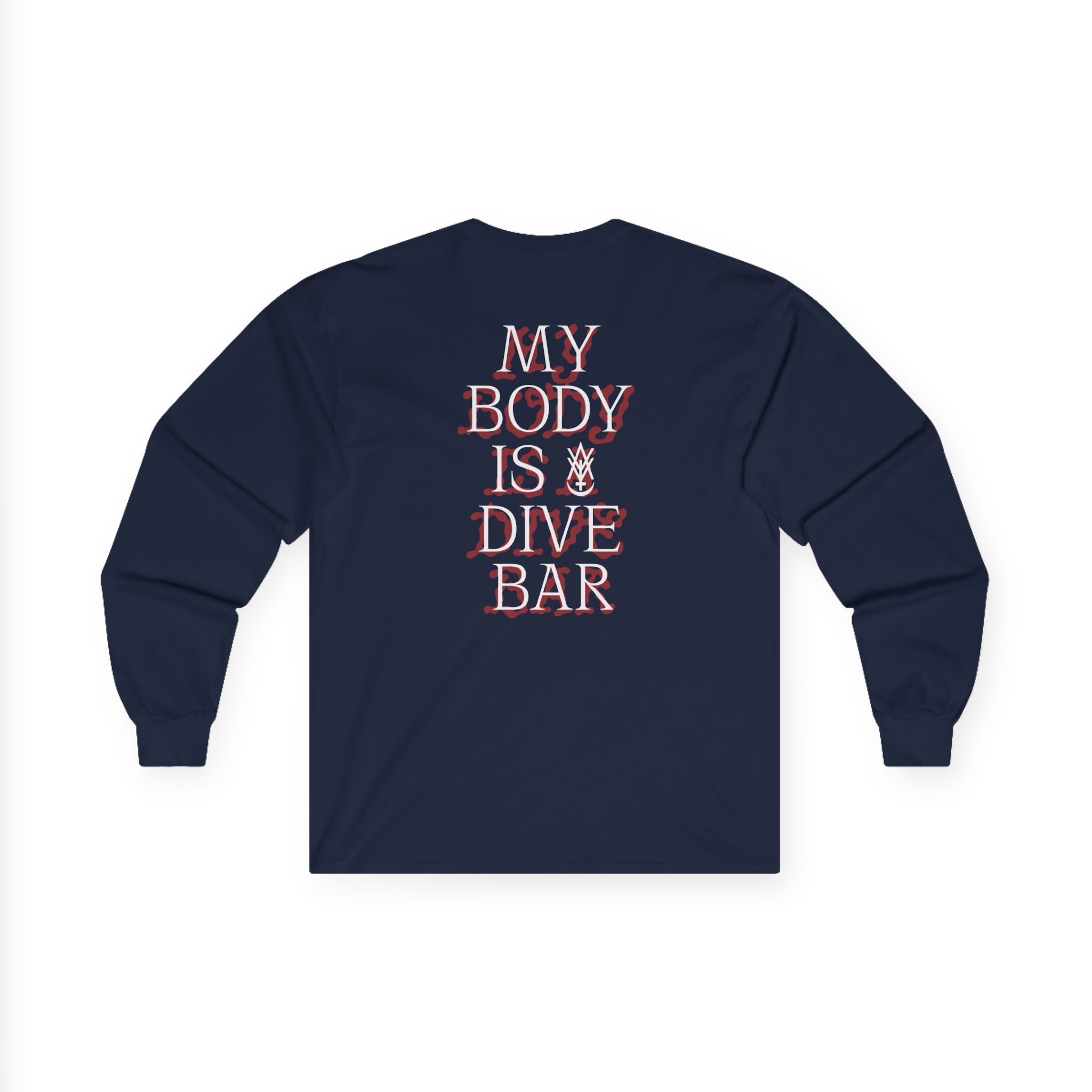 Amigo The Devil MY BODY IS DIVE BAR Unisex Ultra Cotton Long Sleeve Tee