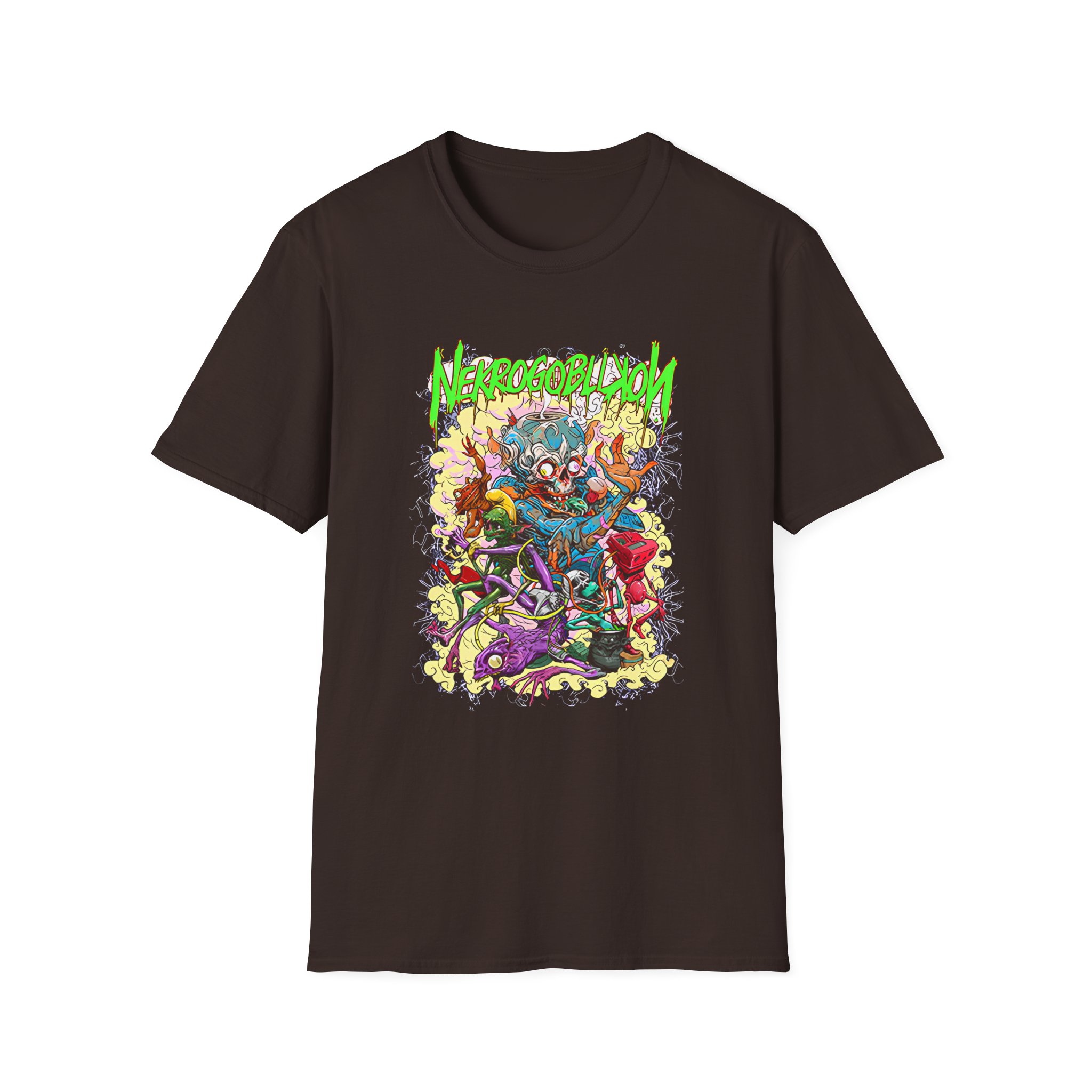 Nekrogoblikon Wizard Unisex Softstyle T-Shirt