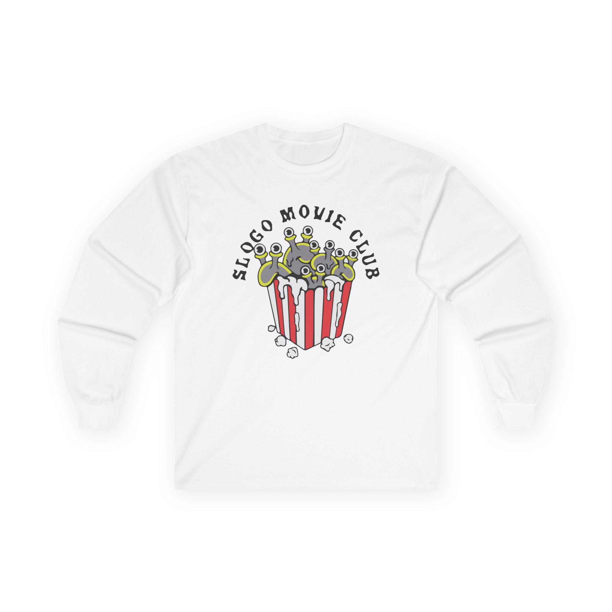 Slogoman Movie Club Unisex Ultra Cotton Long Sleeve Tee
