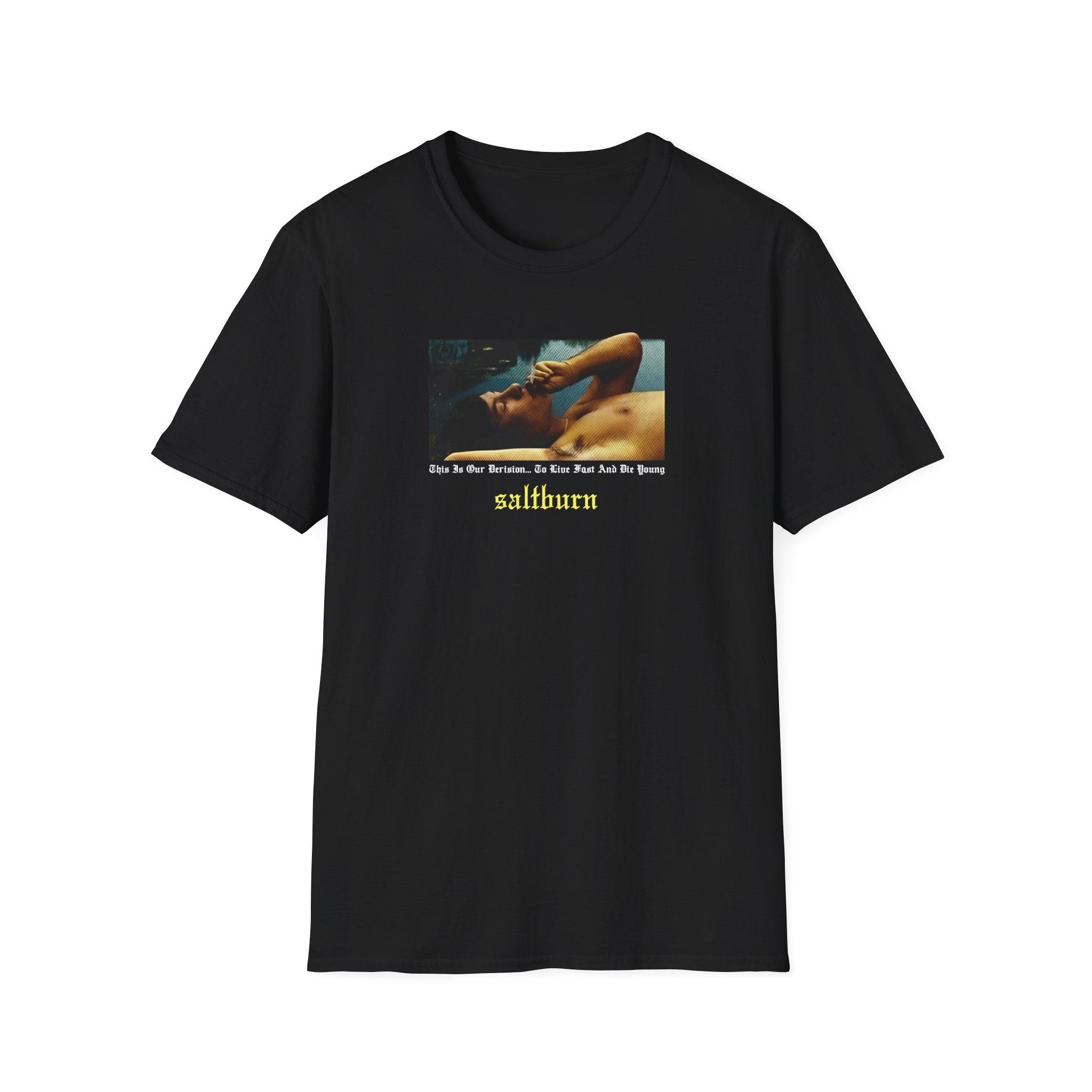 Saltburn This Is Our Derision Unisex Softstyle T-Shirt
