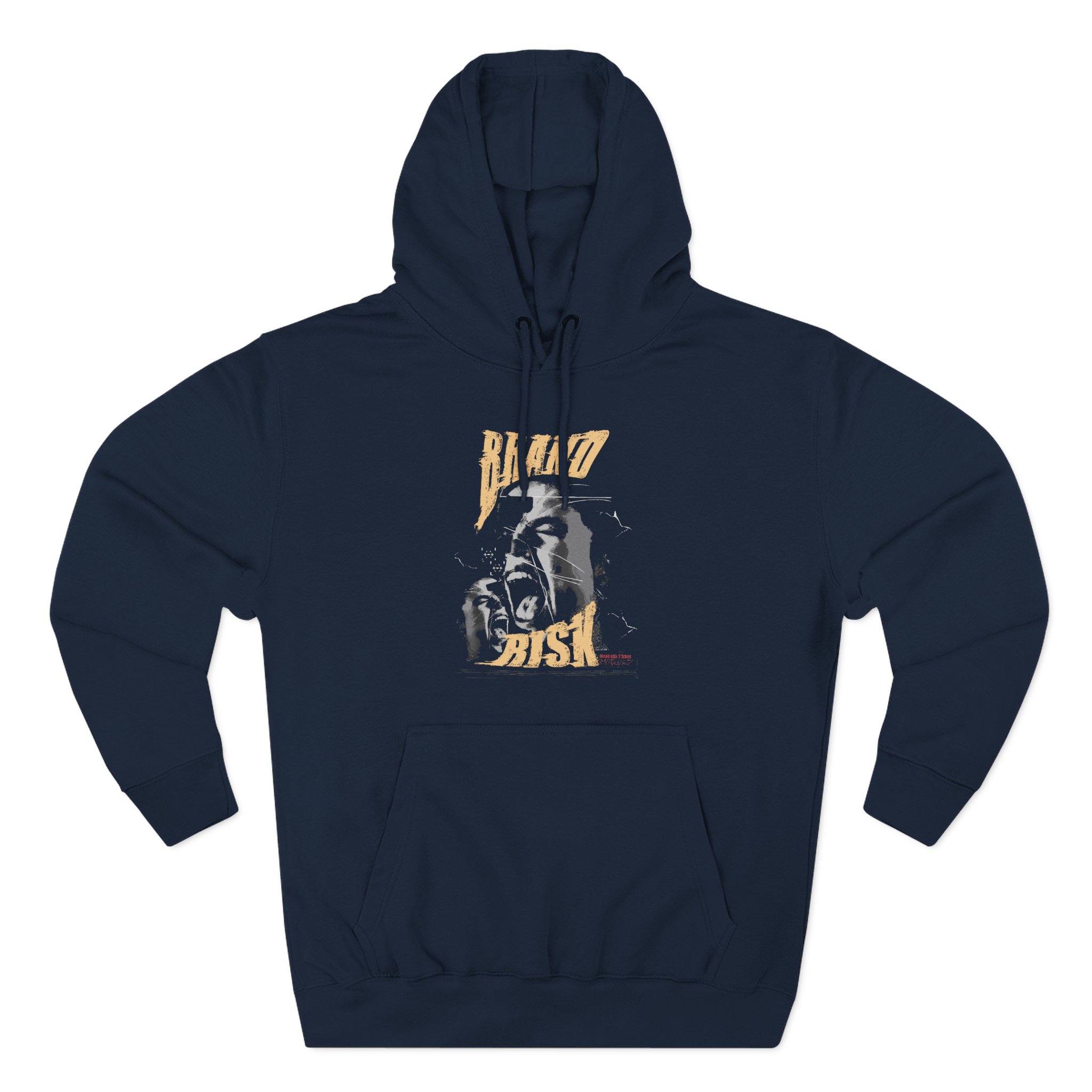 Adin Ross Brand Risk Three-Panel Fleece Hoodie