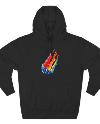 Preston Snowcone Flame Three-Panel Fleece Hoodie