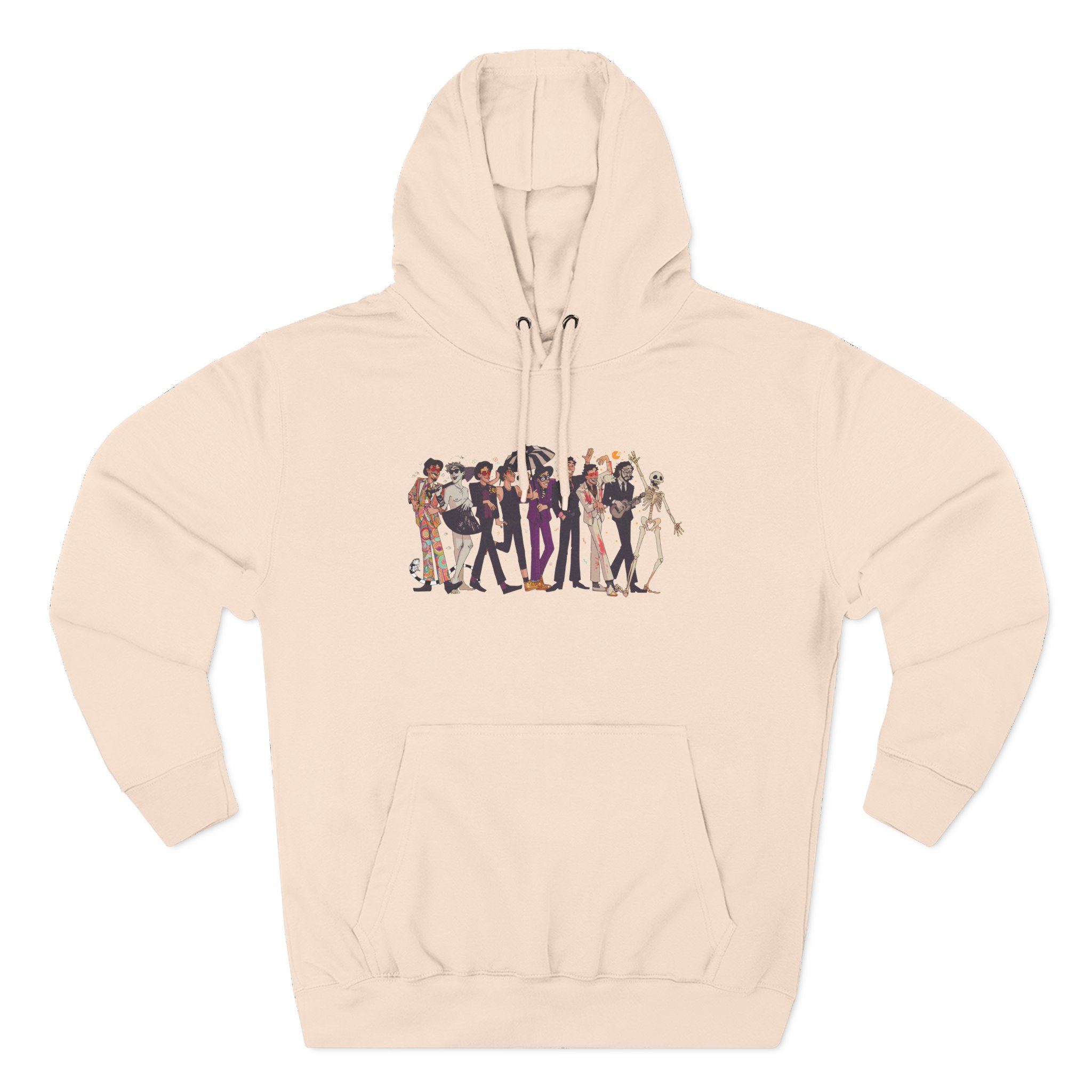 Will Wood Death of the Author Three-Panel Fleece Hoodie