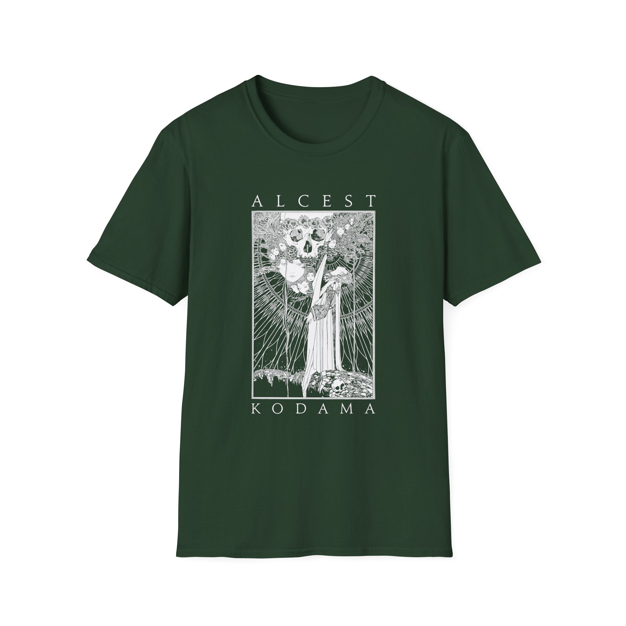 Alcest Kodama Faces Unisex Softstyle T-Shirt