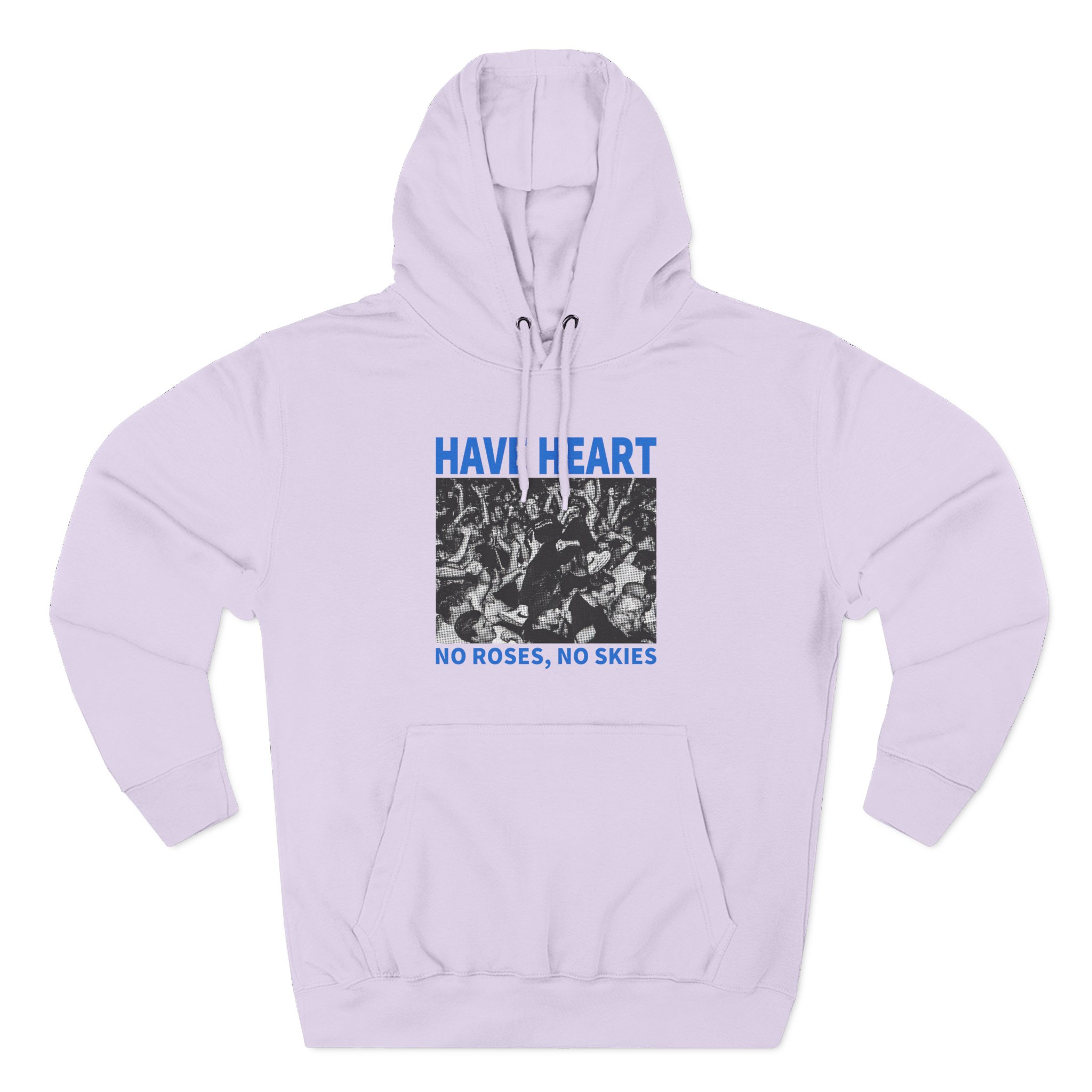 Have Heart No Roses, No Skies Three-Panel Fleece Hoodie