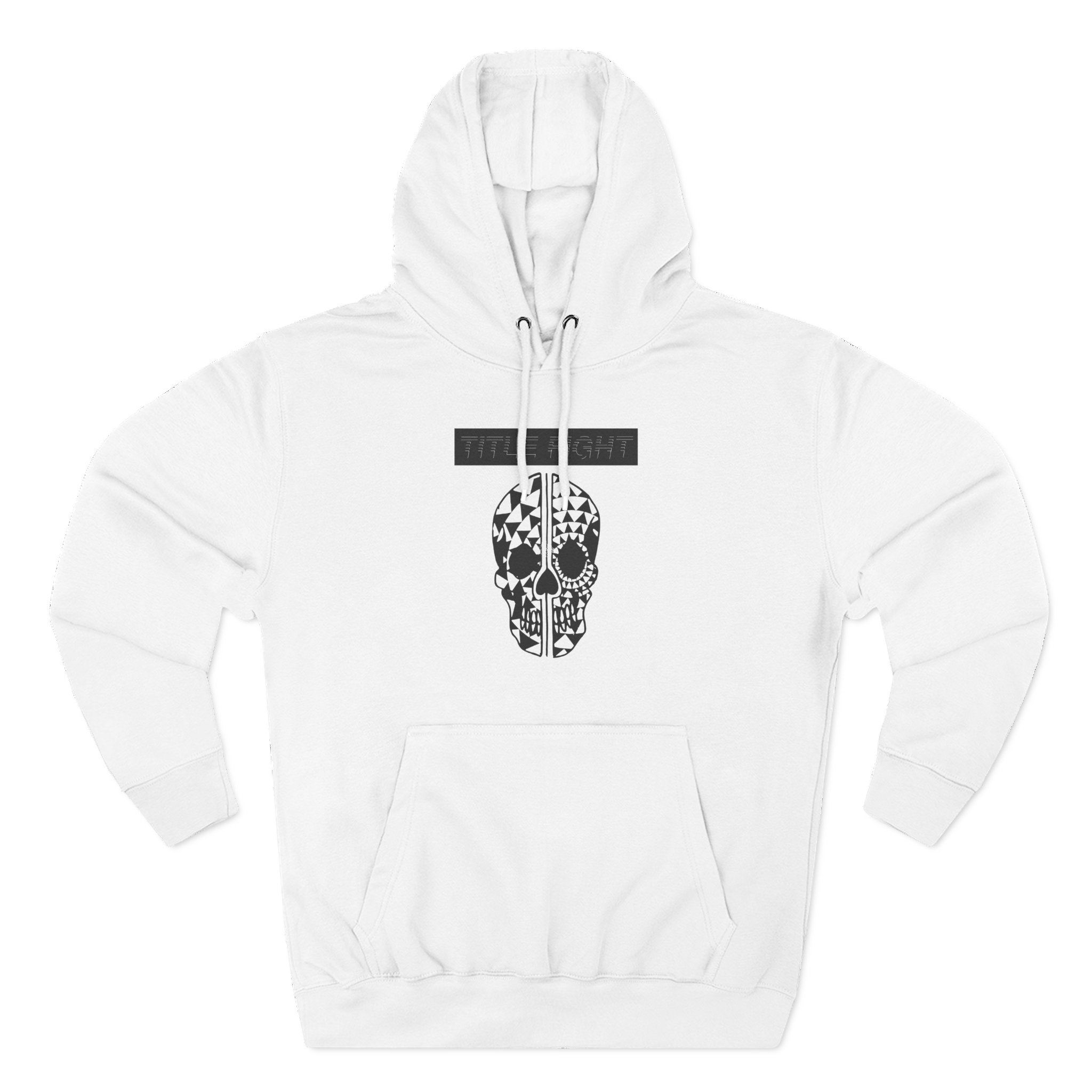 Title Fight Split Skull Three-Panel Fleece Hoodie