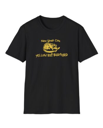 Ishowspeed John Galt Nyc Yellow Rat Bastard Unisex Softstyle T-Shirt