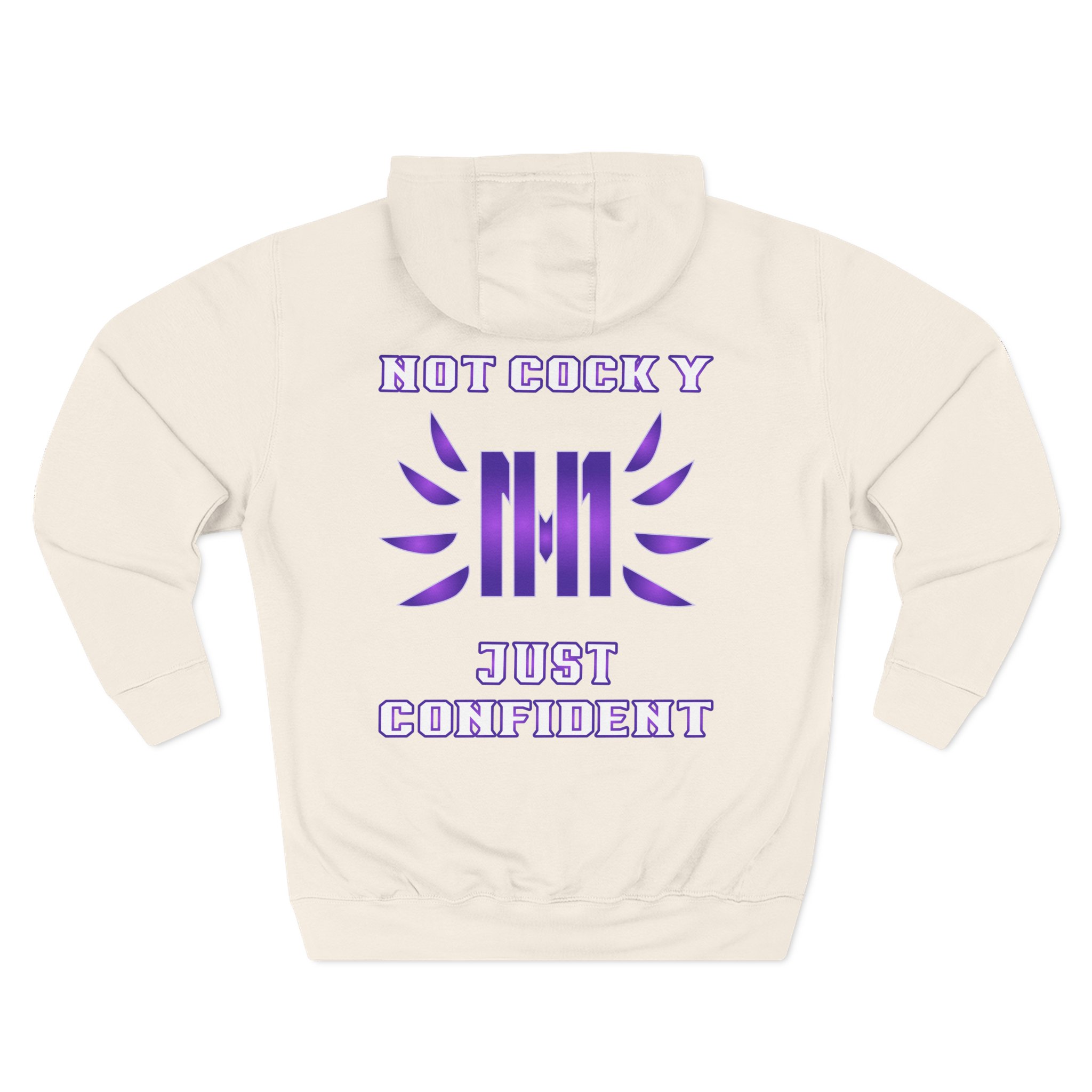 Heelmike Three-Panel Fleece Hoodie