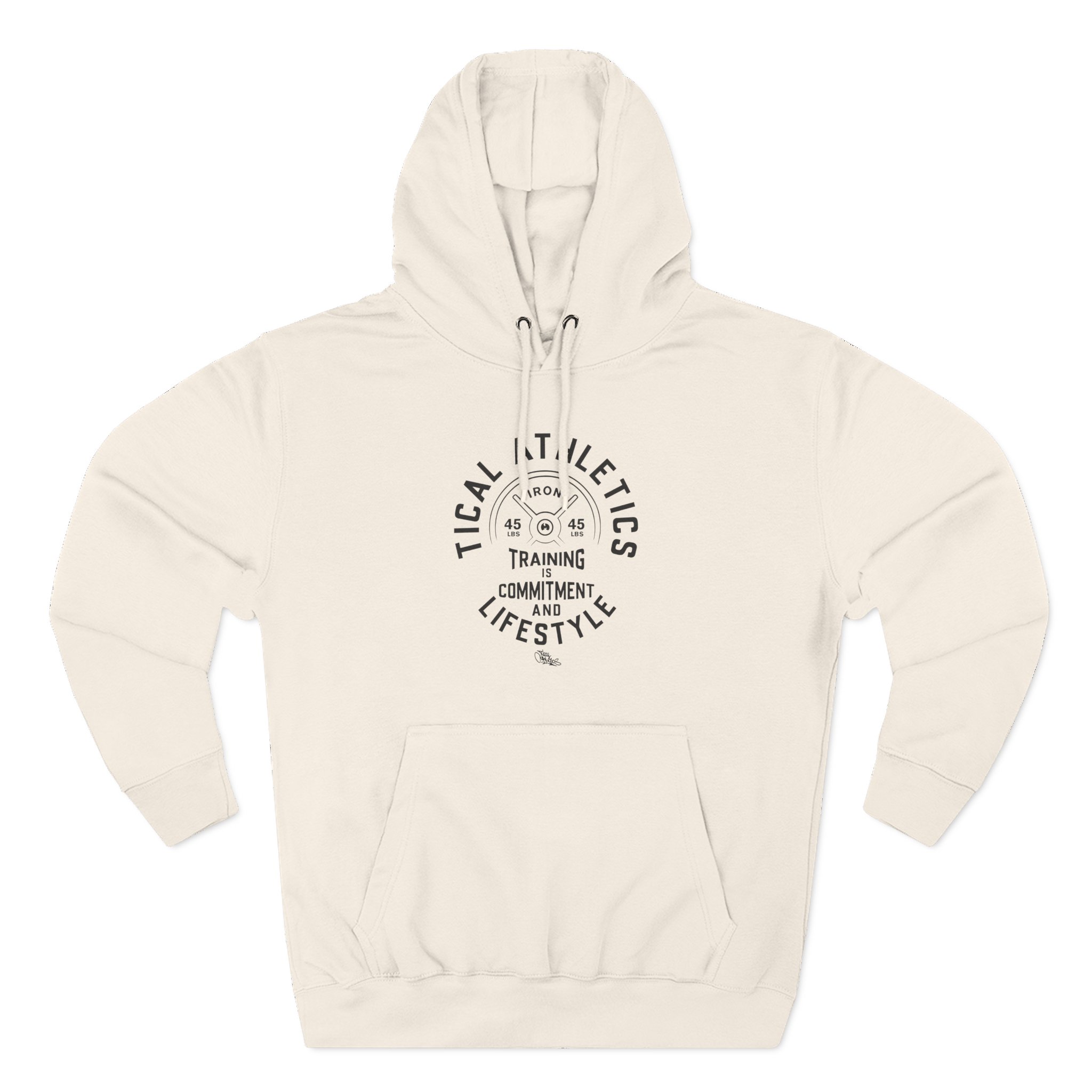 Method Man Training is Commitment and Lifestyle Tical Athletic Three-Panel Fleece Hoodie