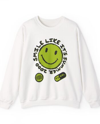 Tv Girl Smile Like It's Summer 2000 Unisex Heavy Blend™ Crewneck Sweatshirt