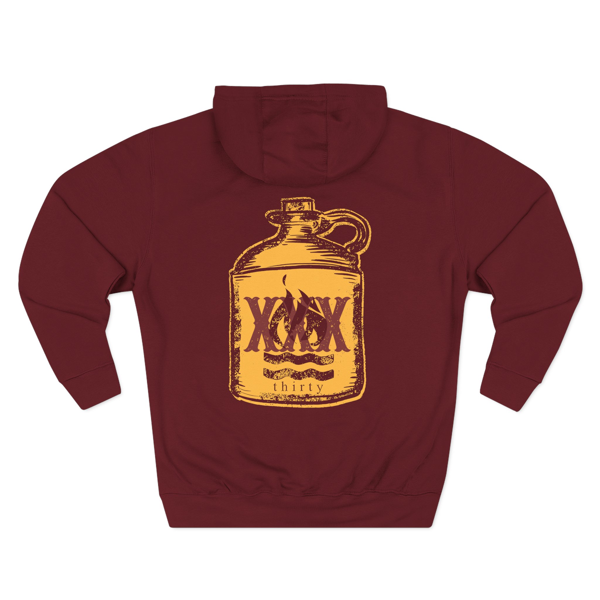 Hot Water Music Jug Three-Panel Fleece Hoodie