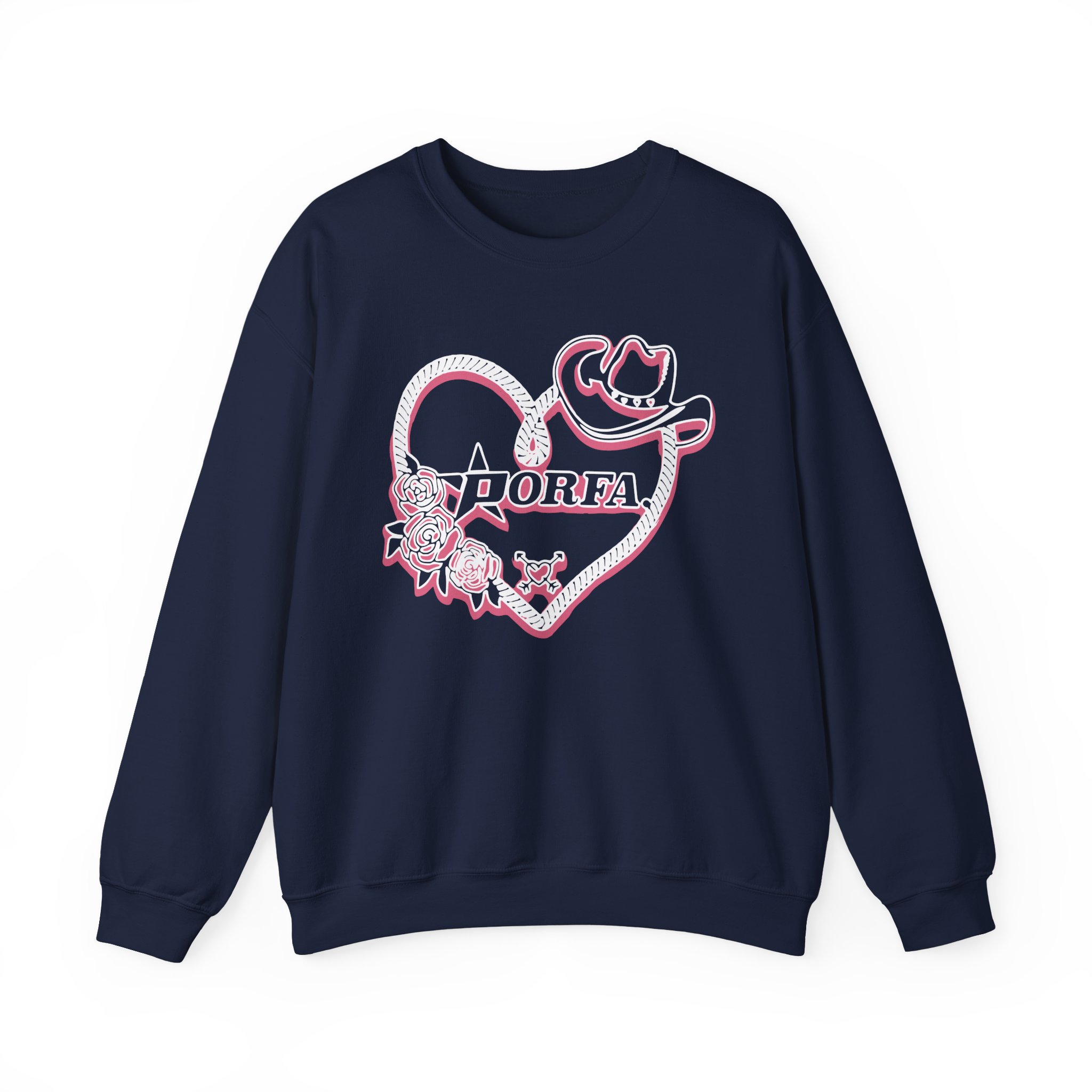 Porfa Love Lasso Unisex Heavy Blendâ„¢ Crewneck Sweatshirt