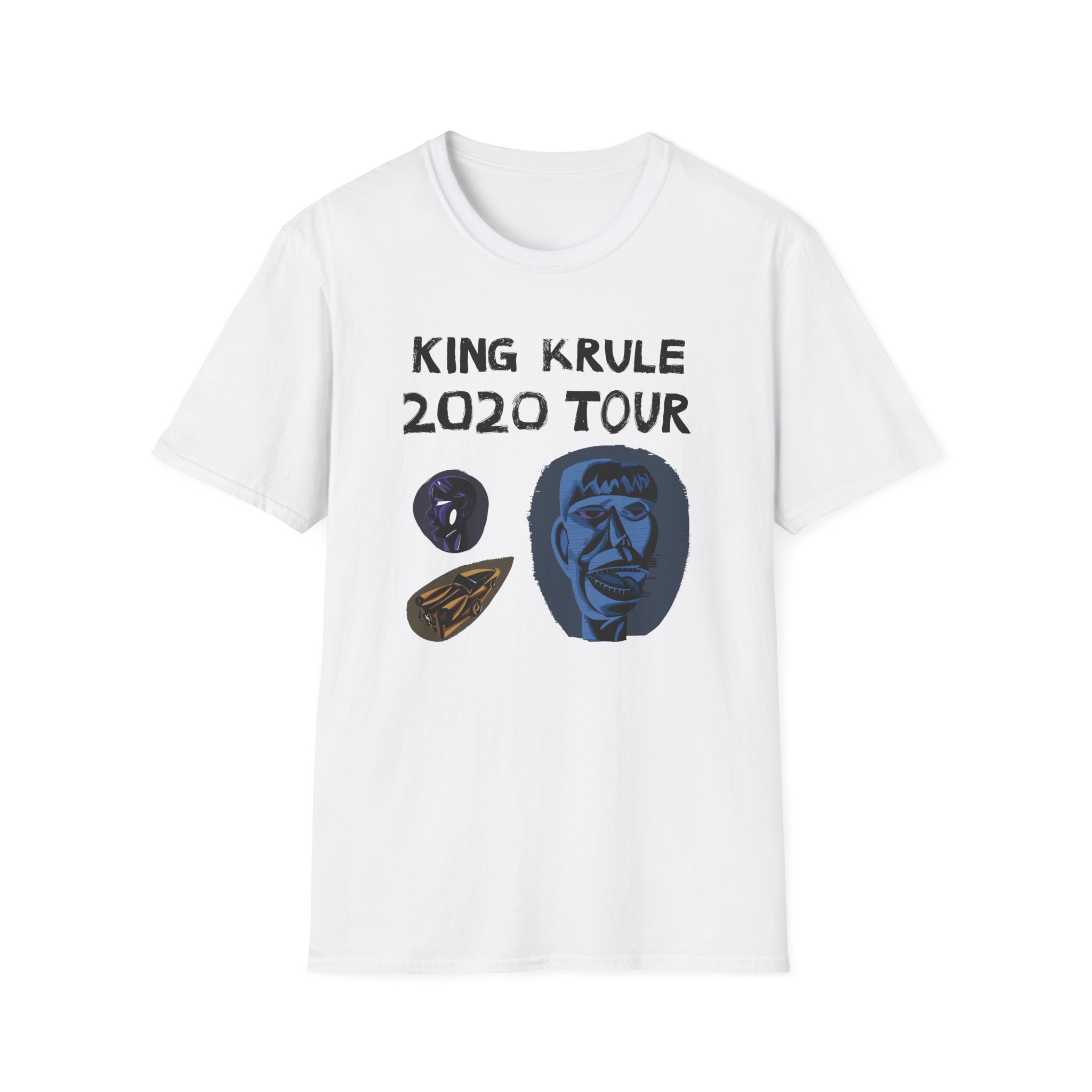 King Krule King Krule Tour Uk Europe Unisex Softstyle T-Shirt