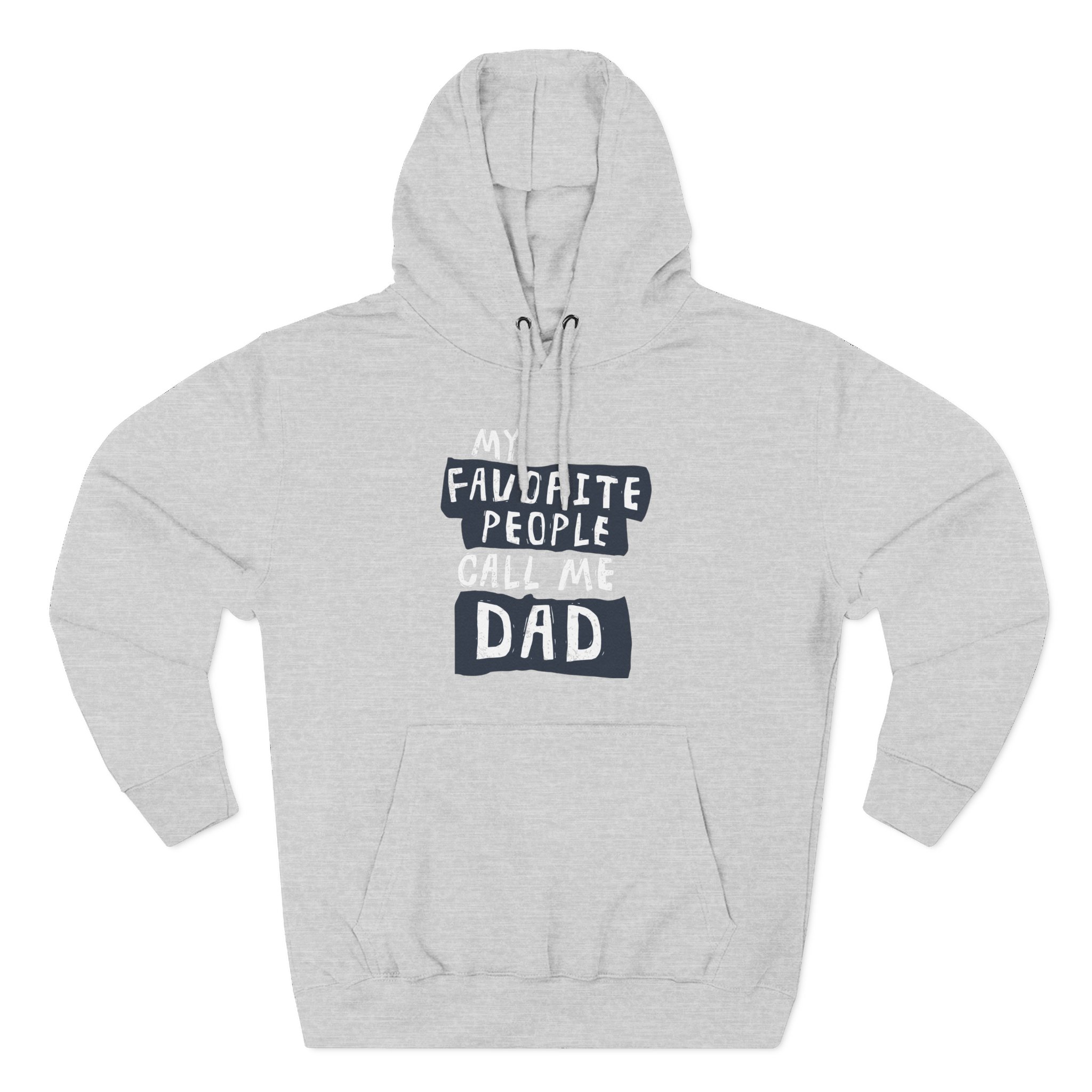 Afroman My Favorite People Call Me Dad Three-Panel Fleece Hoodie