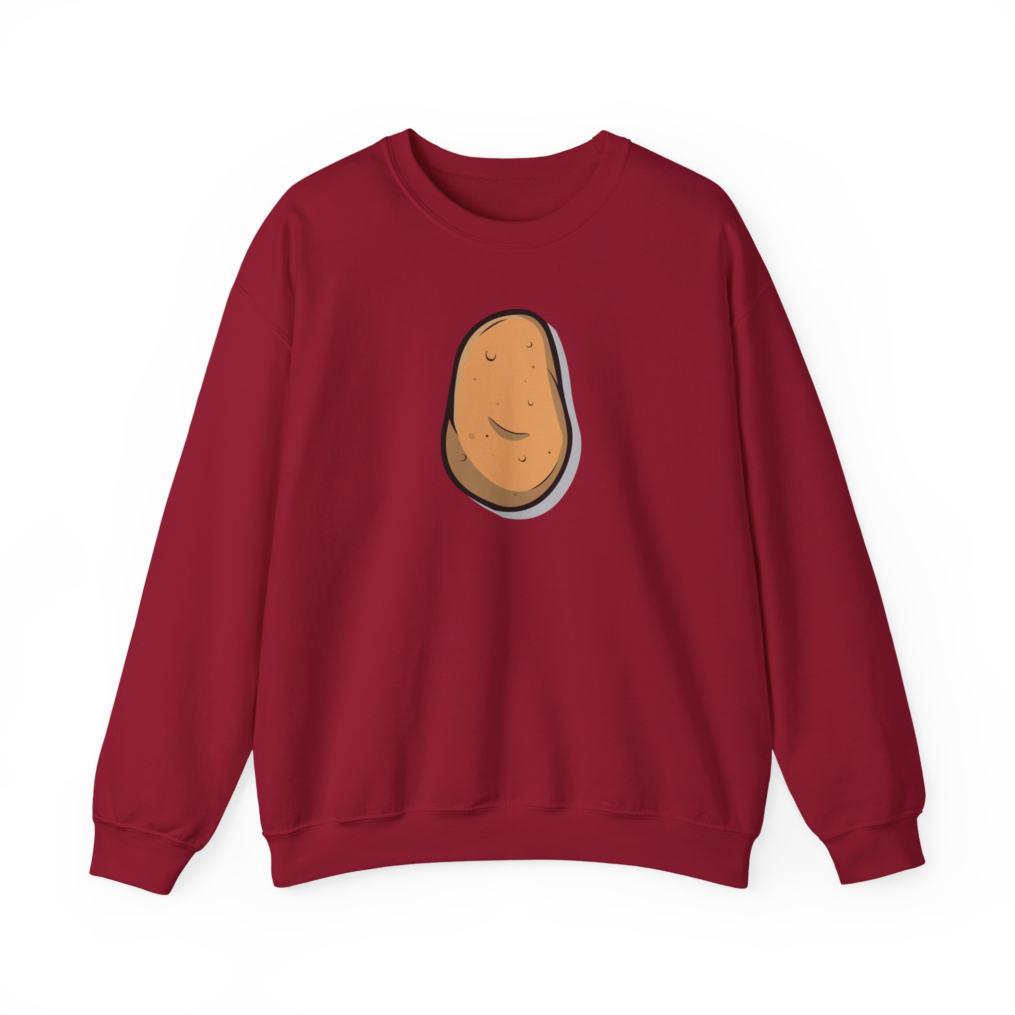 Slogoman Potato Unisex Heavy Blendâ„¢ Crewneck Sweatshirt
