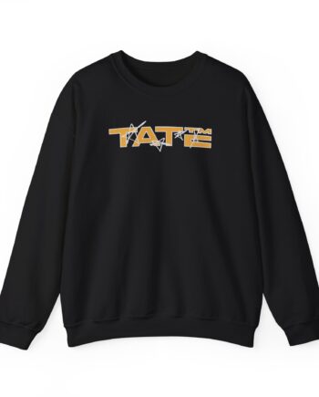 Tate Mcrae Stars Brown Unisex Heavy Blend™ Crewneck Sweatshirt