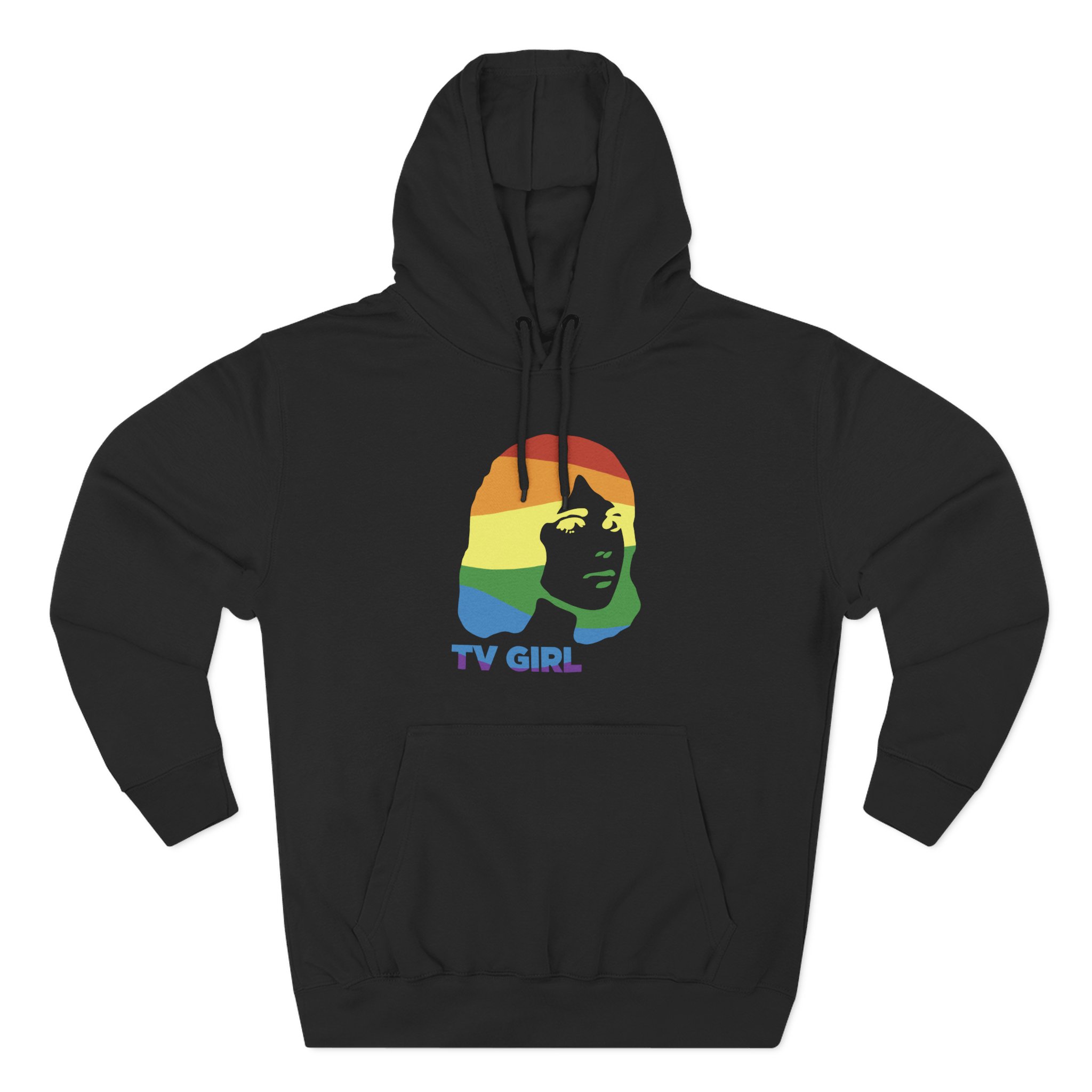 Tv Girl Three-Panel Fleece Hoodie