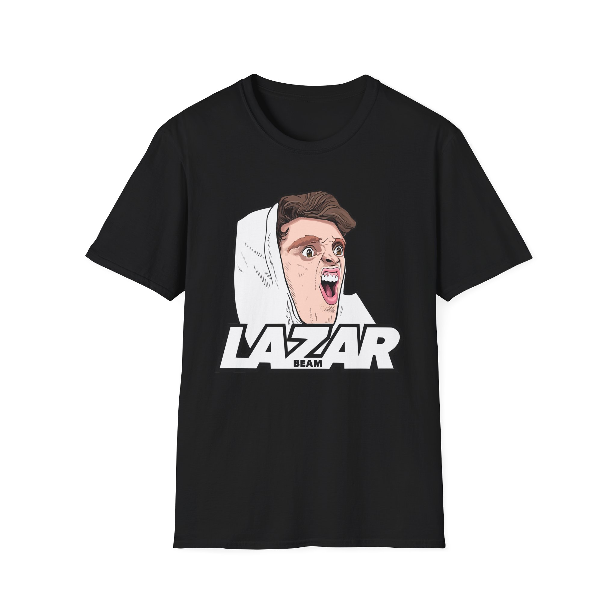 Lazar Silly Face Unisex Softstyle T-Shirt