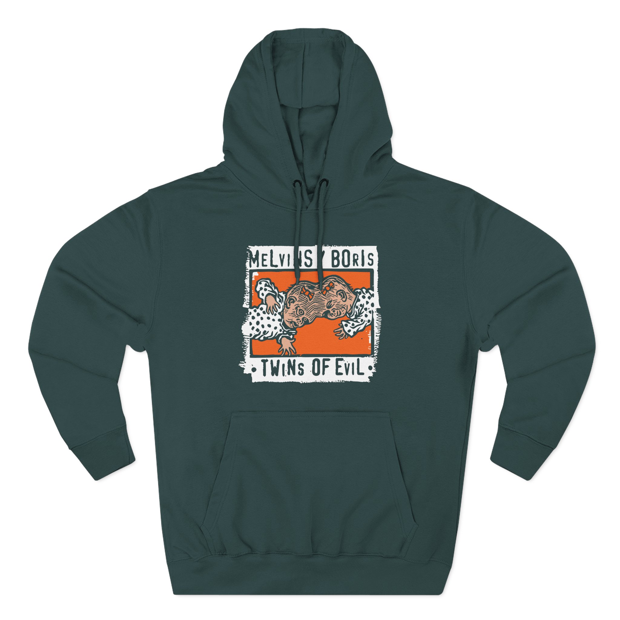 Melvins Twins of Evil Three-Panel Fleece Hoodie