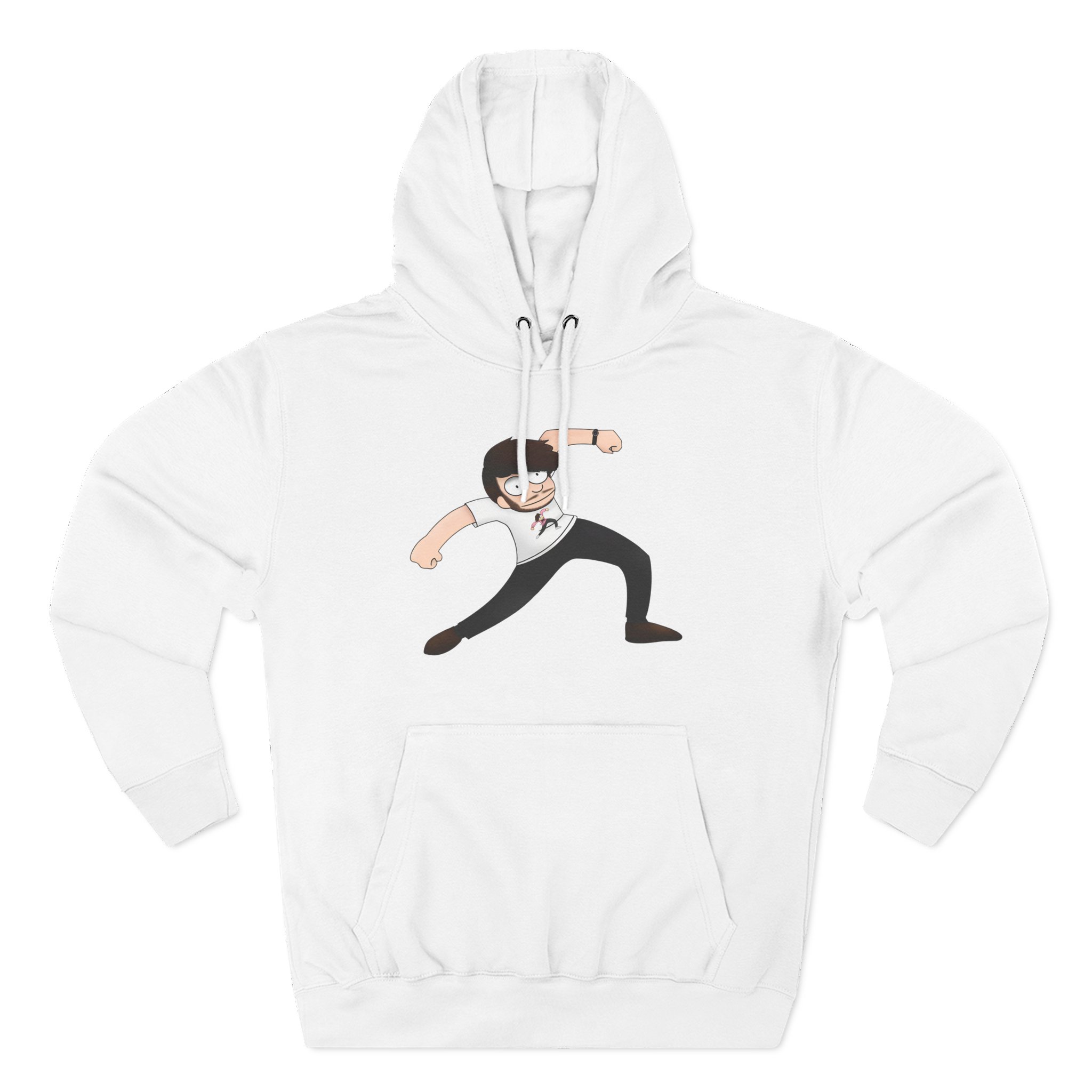 James Marriott Krumping Three-Panel Fleece Hoodie