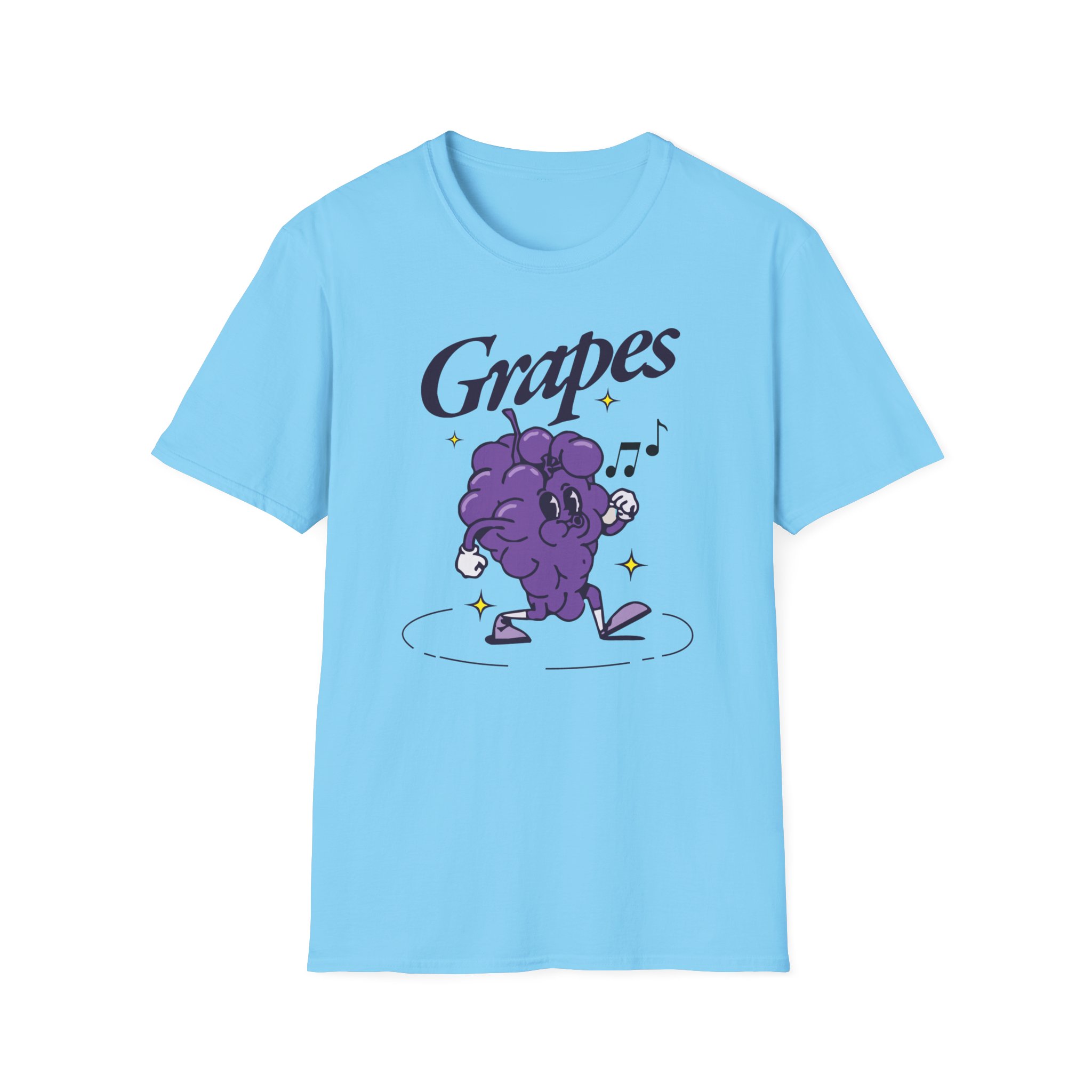 James Marriott Grapes Natural Unisex Softstyle T-Shirt