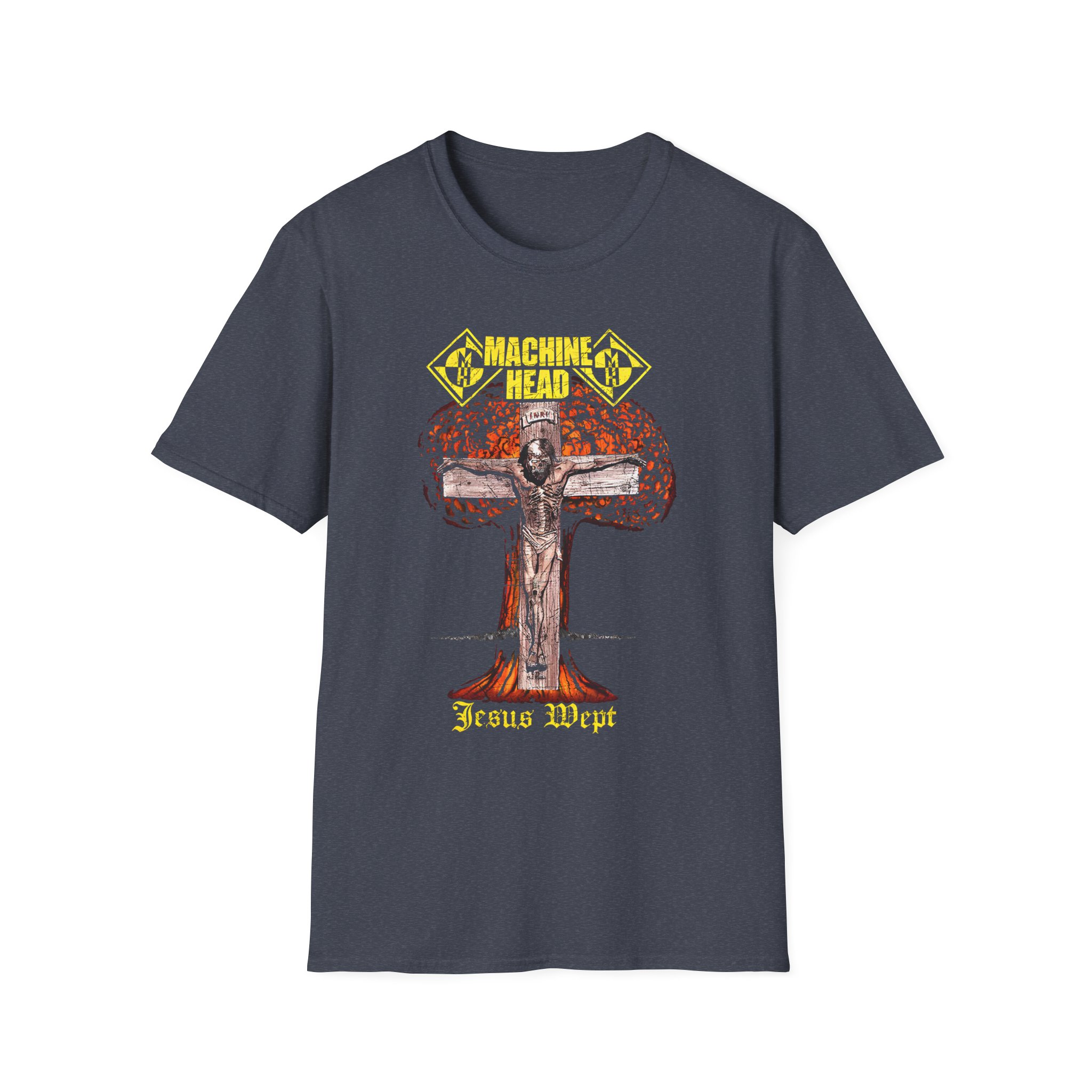 Machine Head Jesus Wept Unisex Softstyle T-Shirt
