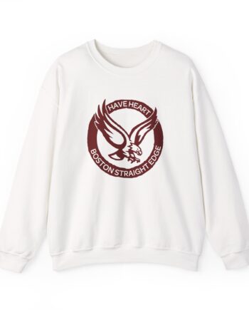 Have Heart Boston Straight Edge Unisex Heavy Blend™ Crewneck Sweatshirt