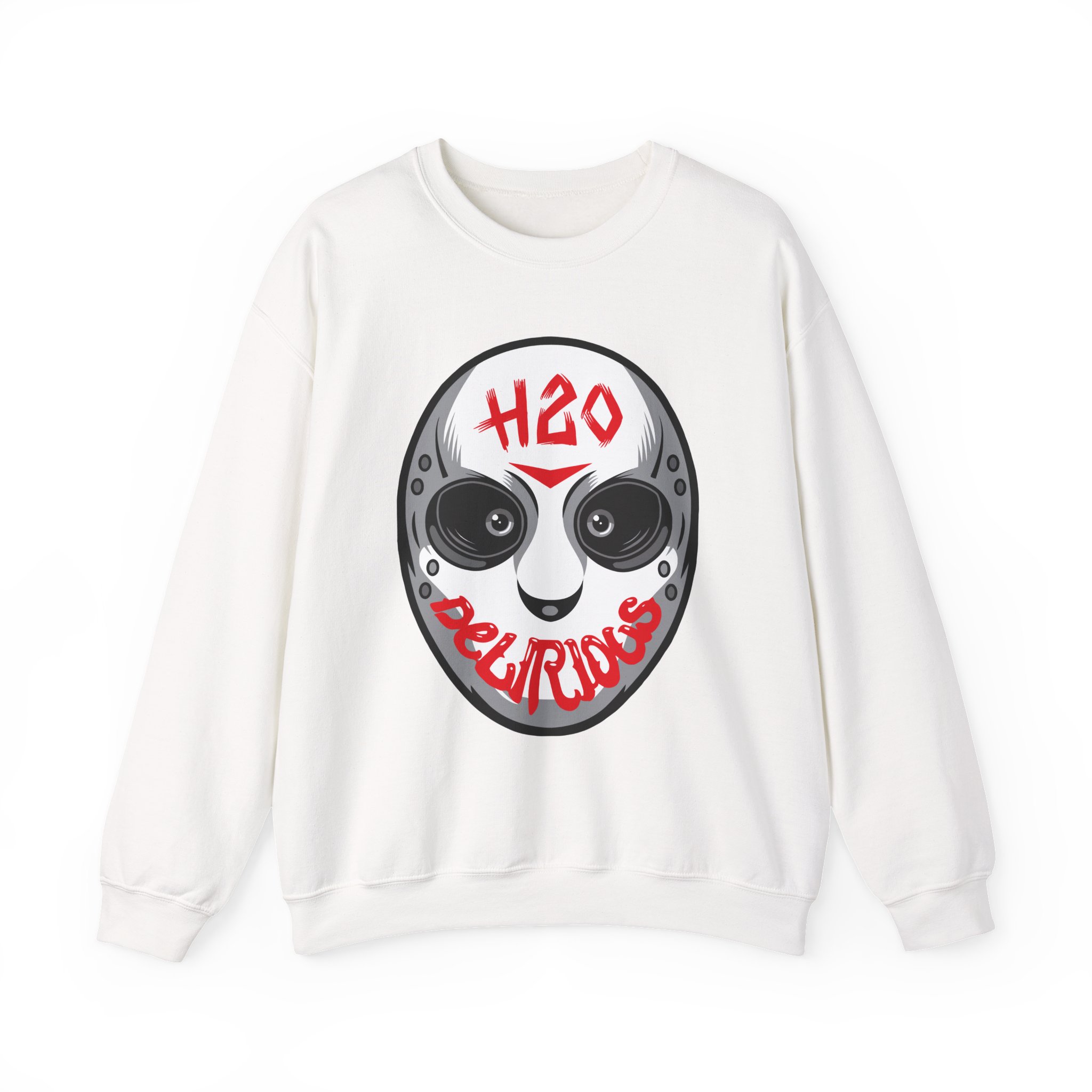 H2odelirious Face Mask Logo Unisex Heavy Blendâ„¢ Crewneck Sweatshirt