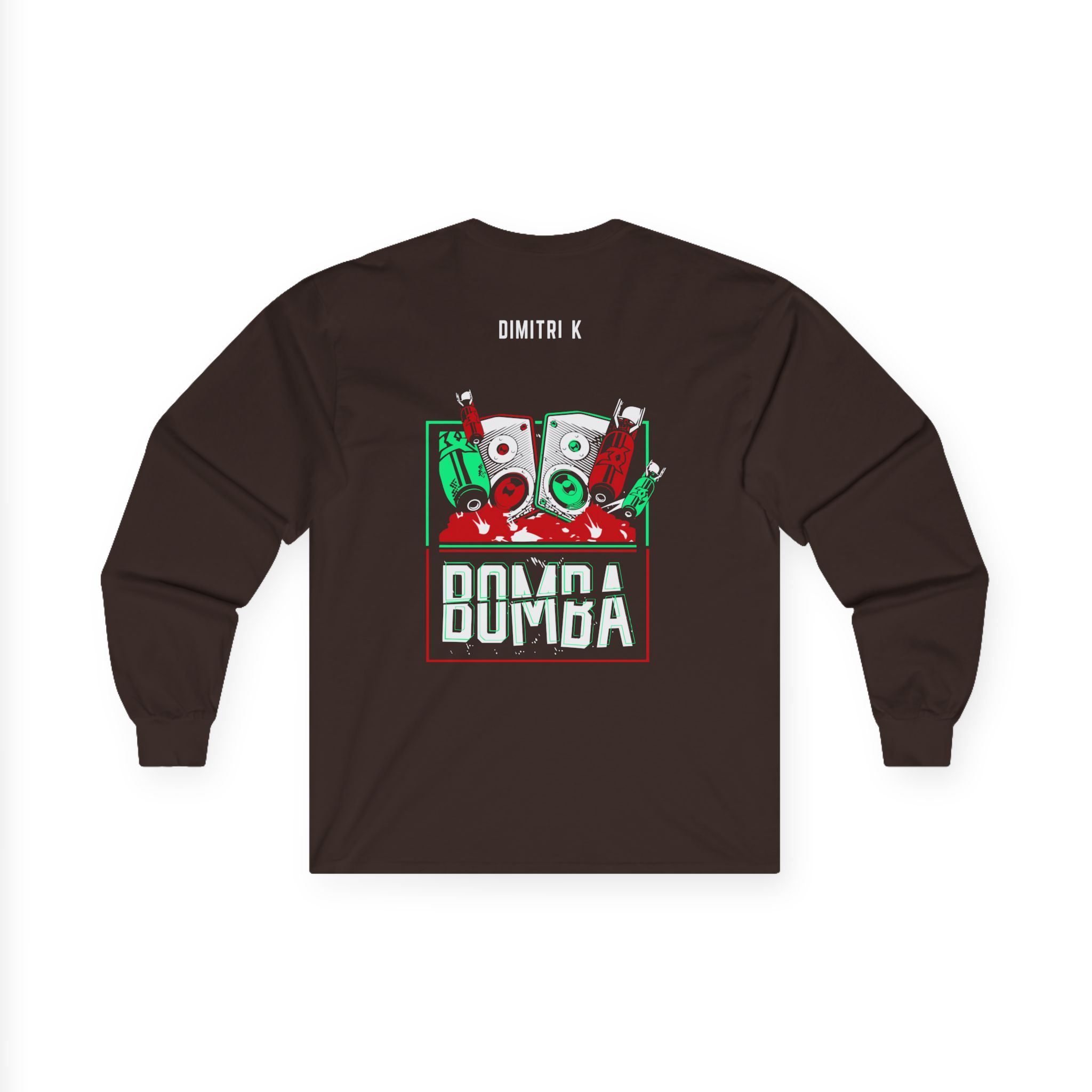 Dimitri K Bomba Unisex Ultra Cotton Long Sleeve Tee