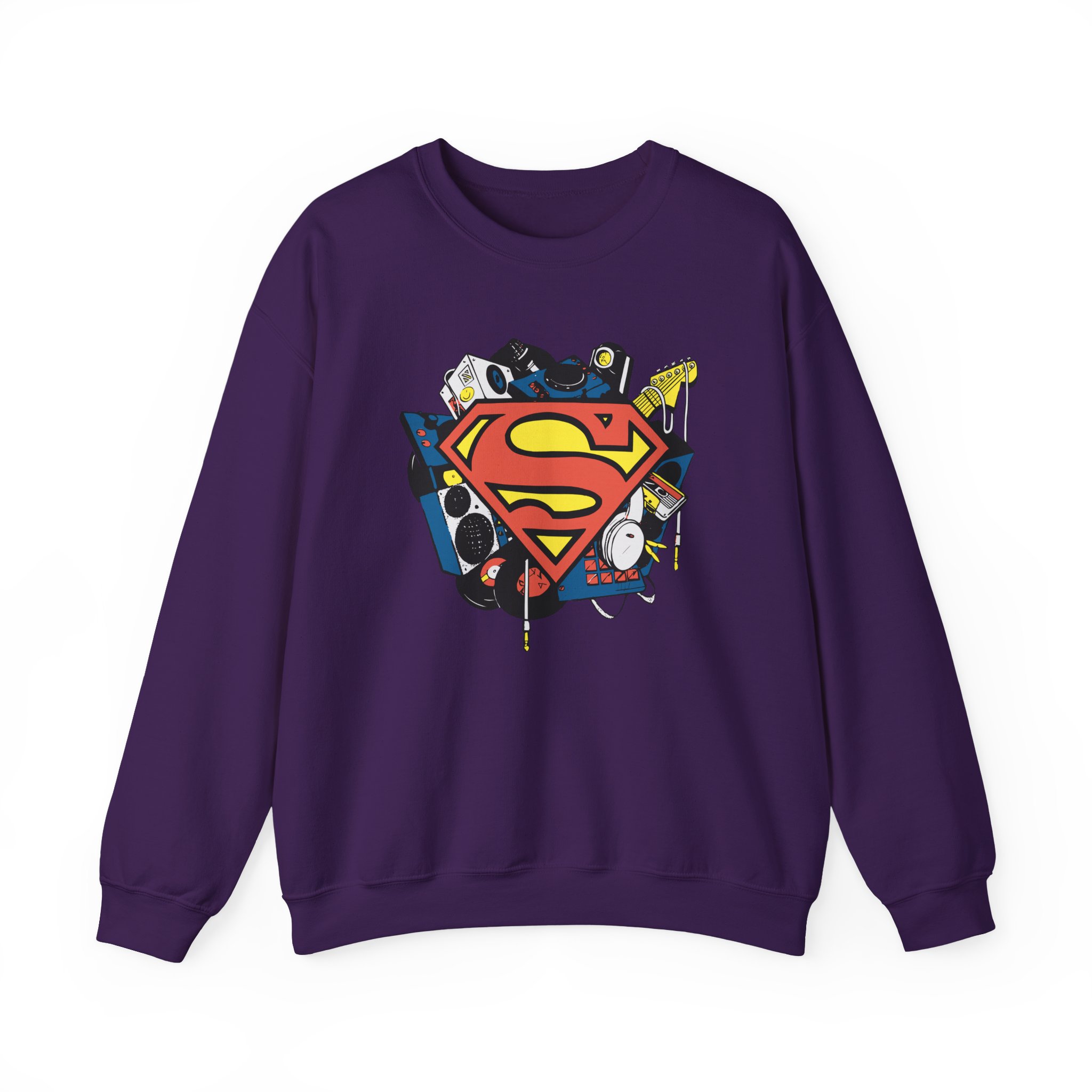Kaskade X Superman Musician Unisex Heavy Blendâ„¢ Crewneck Sweatshirt