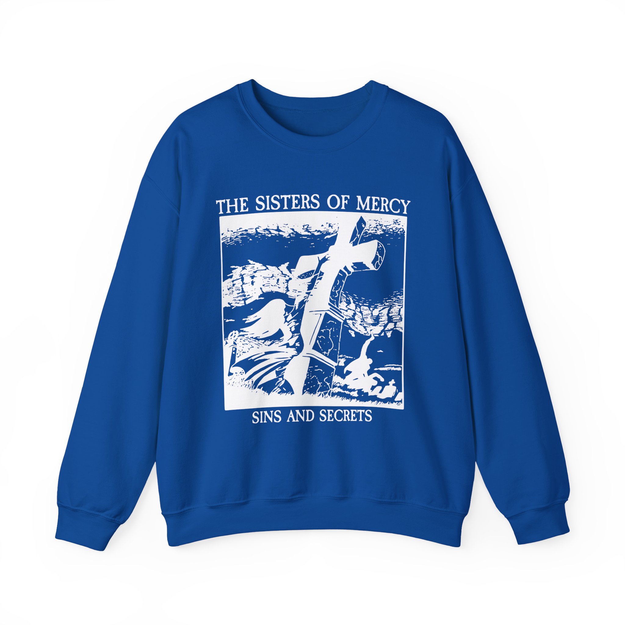 The Sisters Of Mercy Sins And Secrets Unisex Heavy Blendâ„¢ Crewneck Sweatshirt