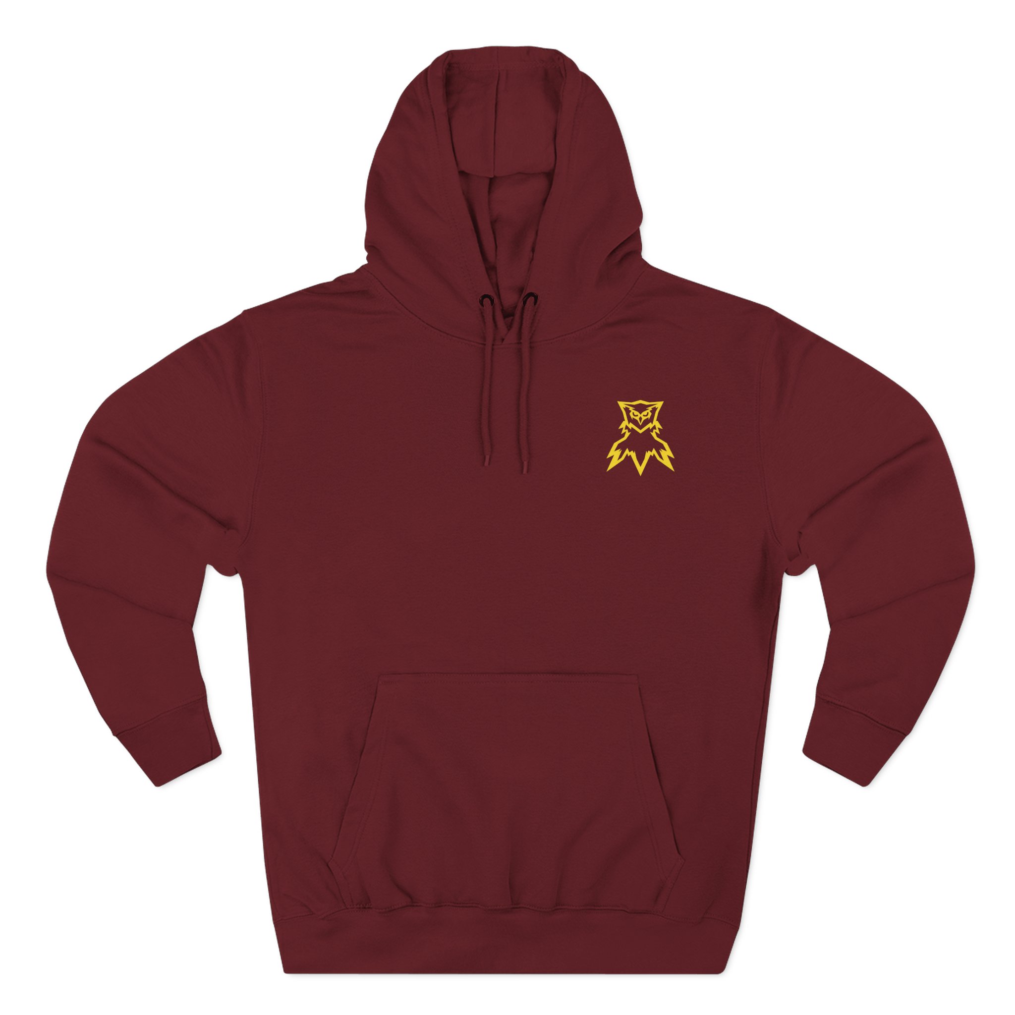 Heelmike Three-Panel Fleece Hoodie