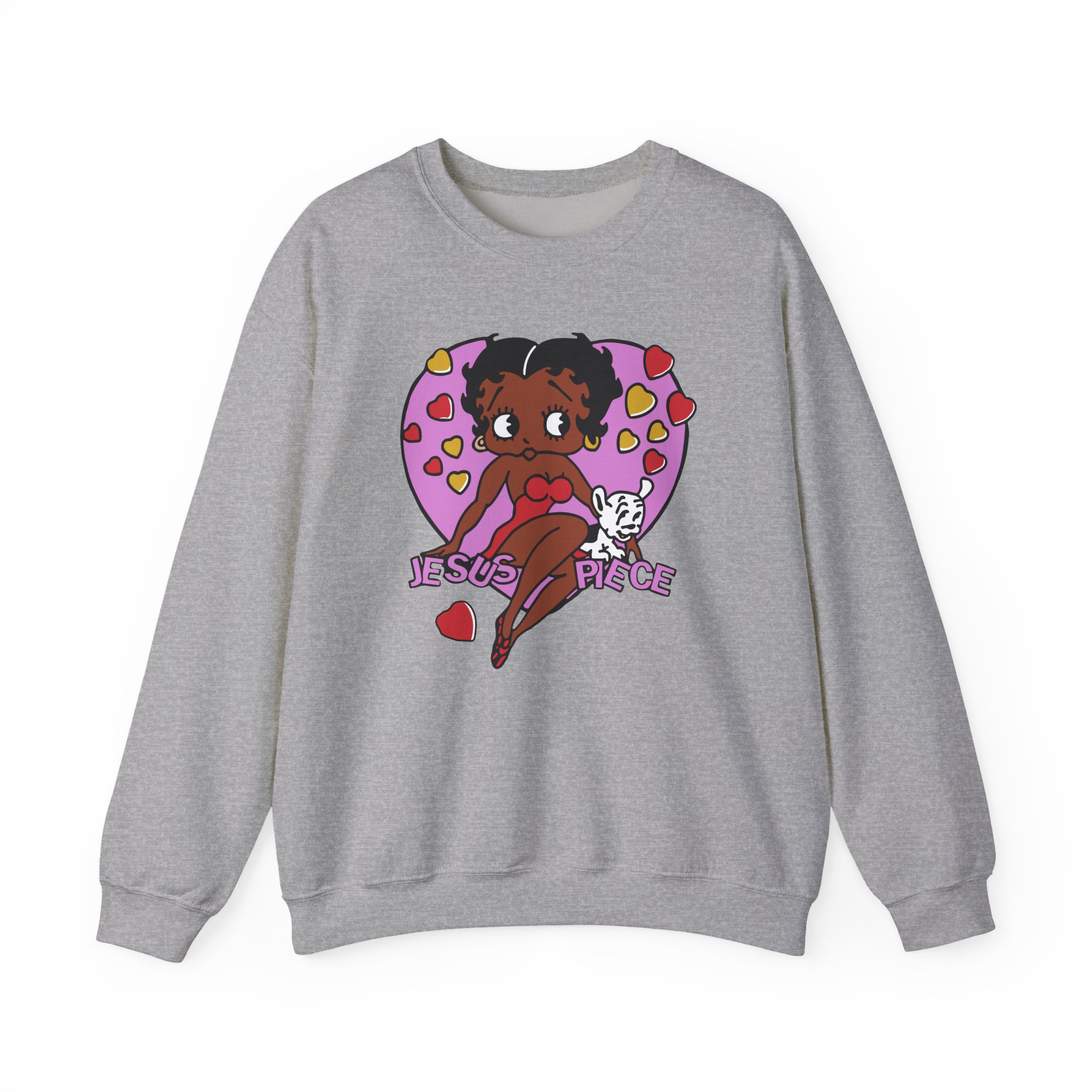 Jesus Piece Betty Unisex Heavy Blendâ„¢ Crewneck Sweatshirt