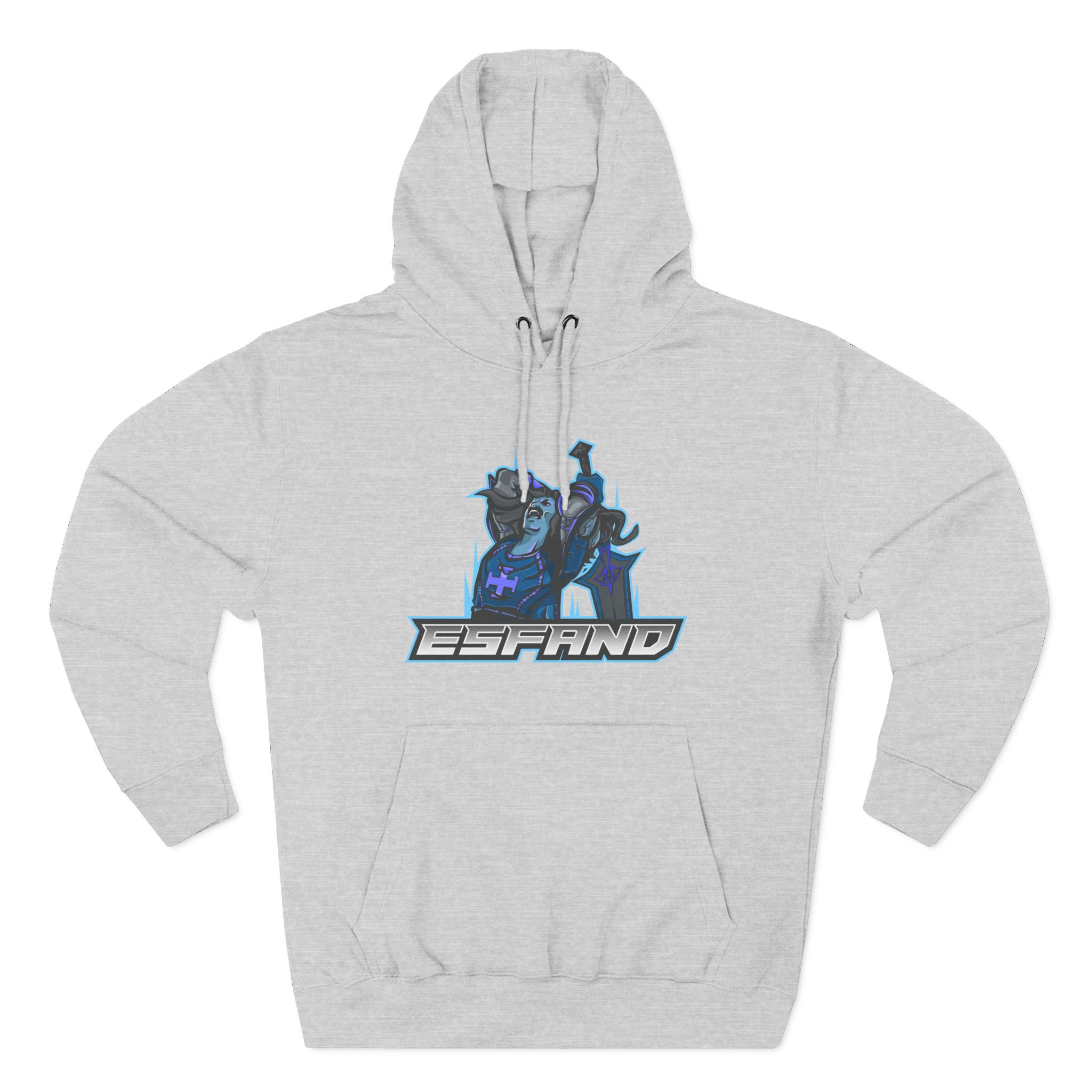 Esfand Three-Panel Fleece Hoodie