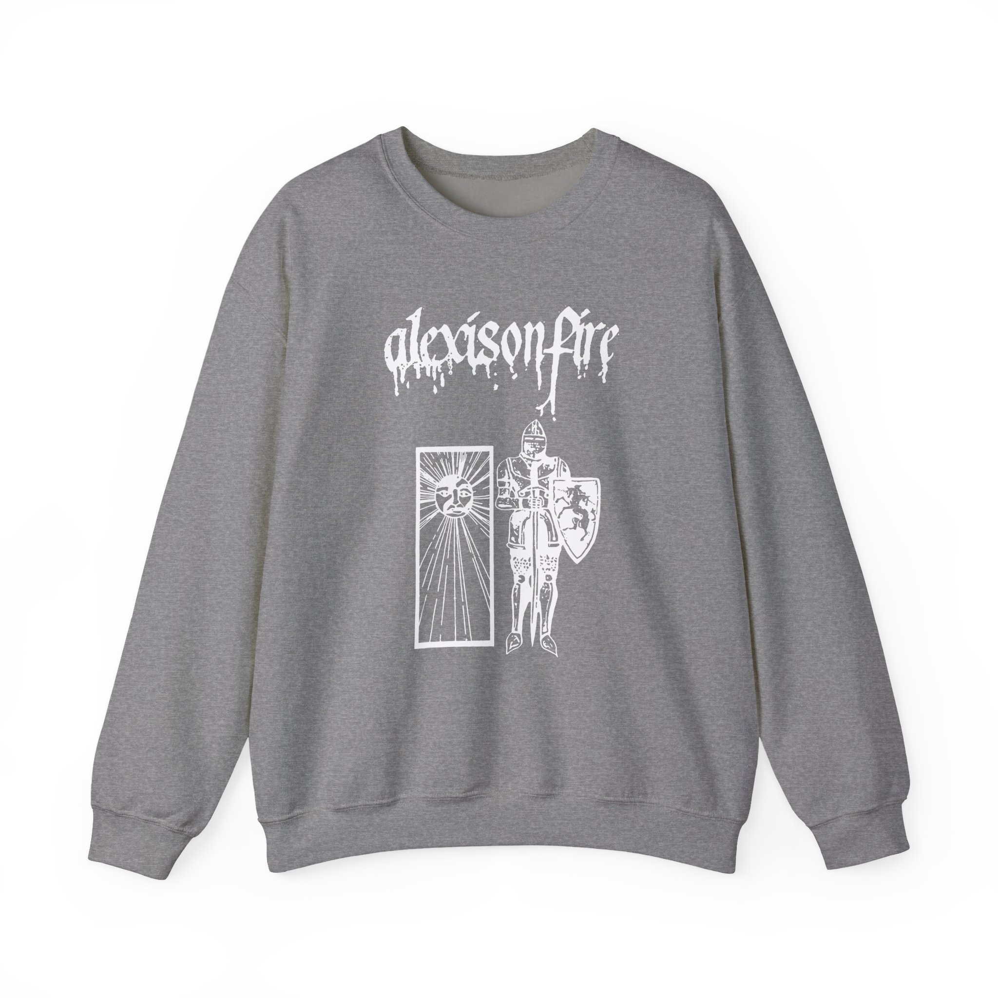 Alexisonfire Knight Unisex Heavy Blendâ„¢ Crewneck Sweatshirt
