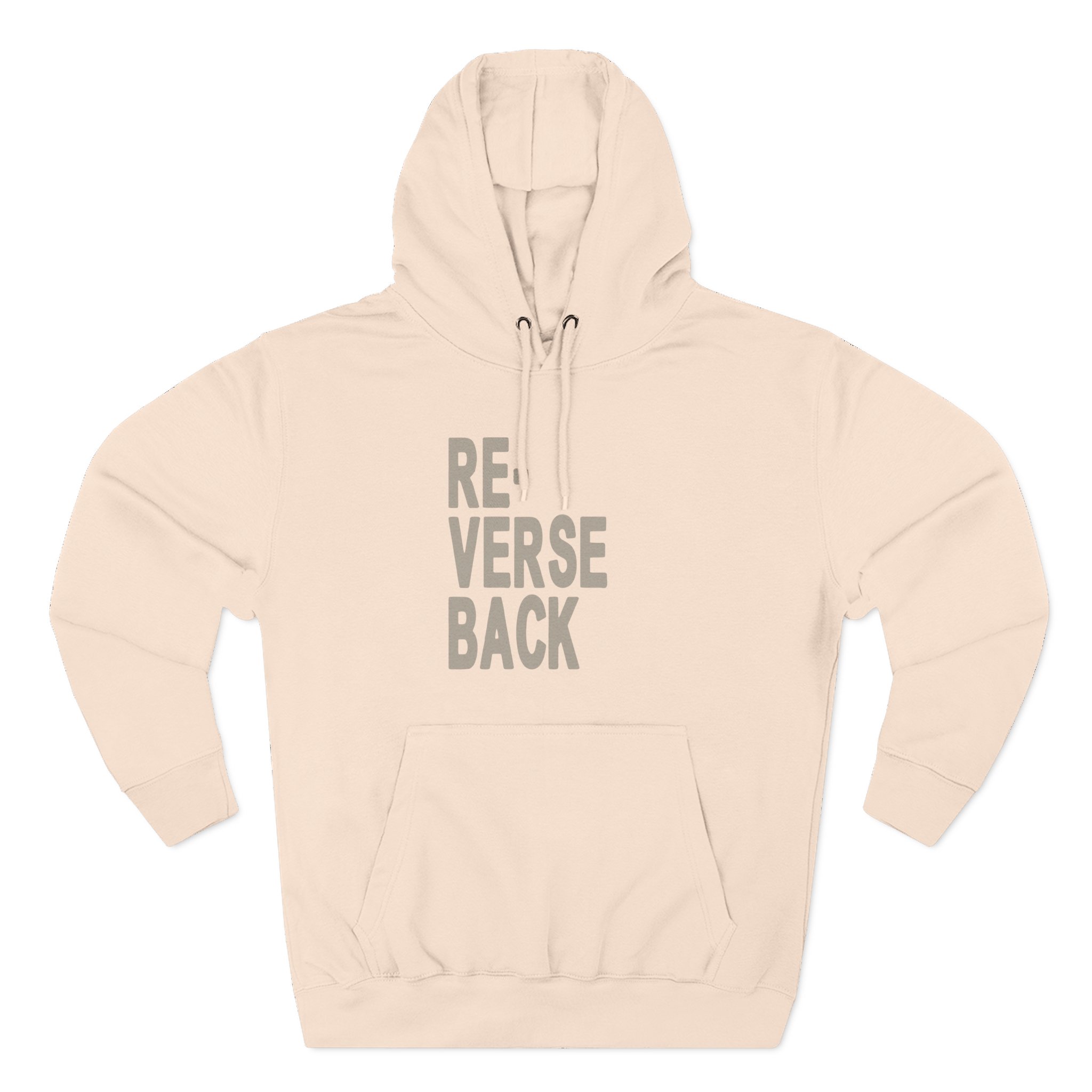 Armchair Expert Reverse Back Three-Panel Fleece Hoodie