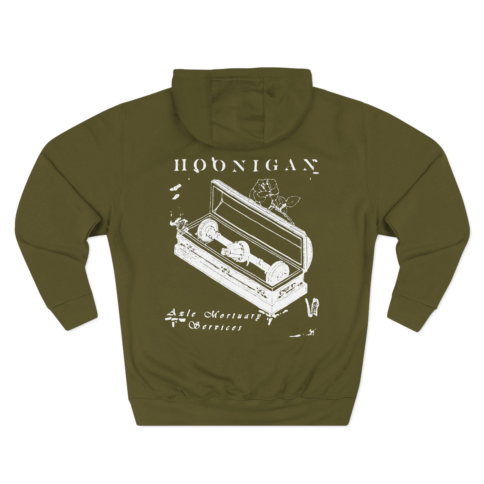 Ken Block Hoonigan Mortuary Three-Panel Fleece Hoodie
