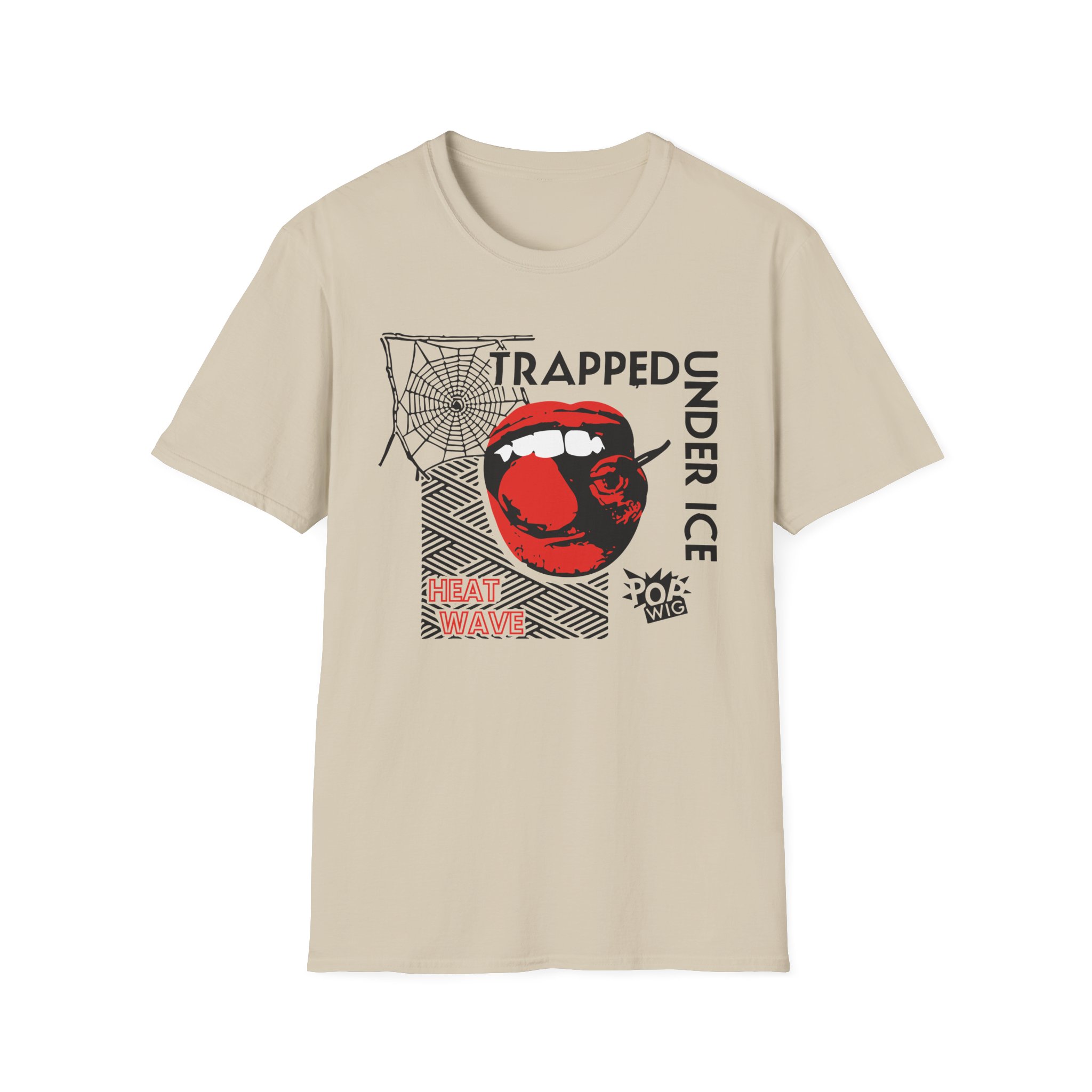 Trapped Under Ice Cherry Lips Unisex Softstyle T-Shirt