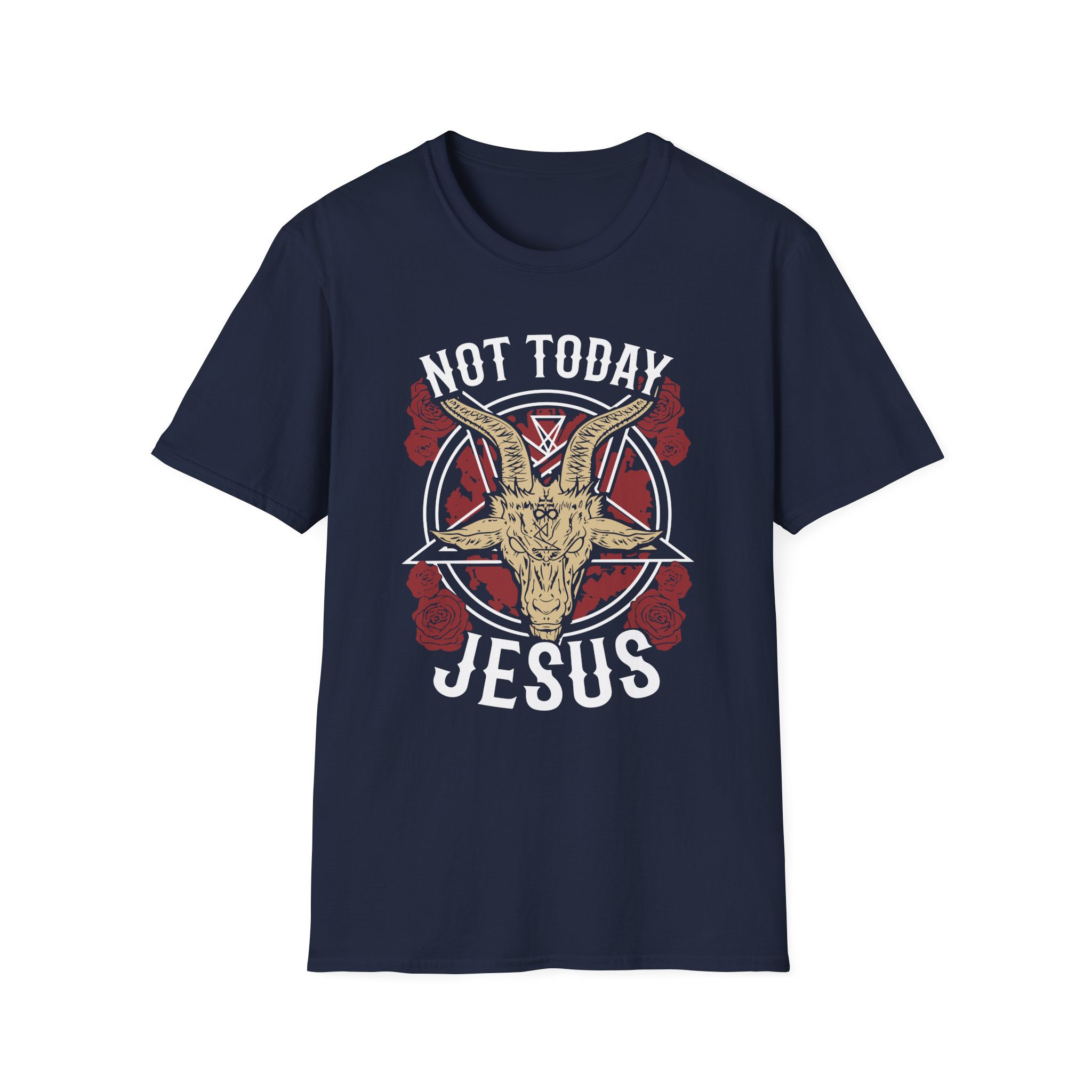 Goatwhore Not Today Jesus Unisex Softstyle T-Shirt