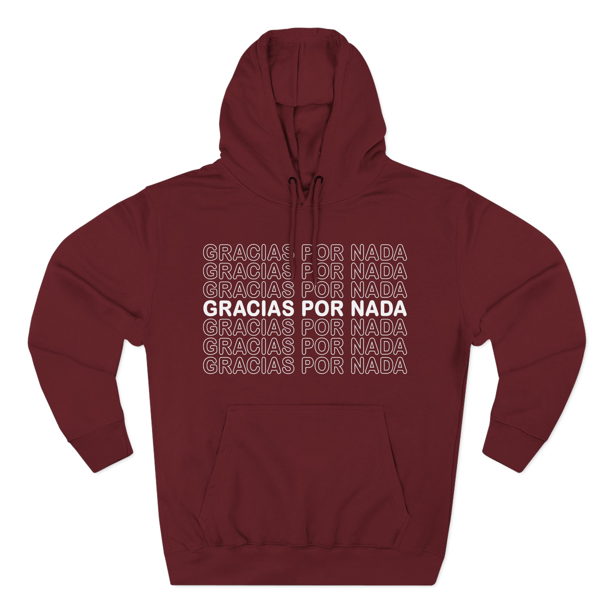 BB Gracias Por Nada Three-Panel Fleece Hoodie