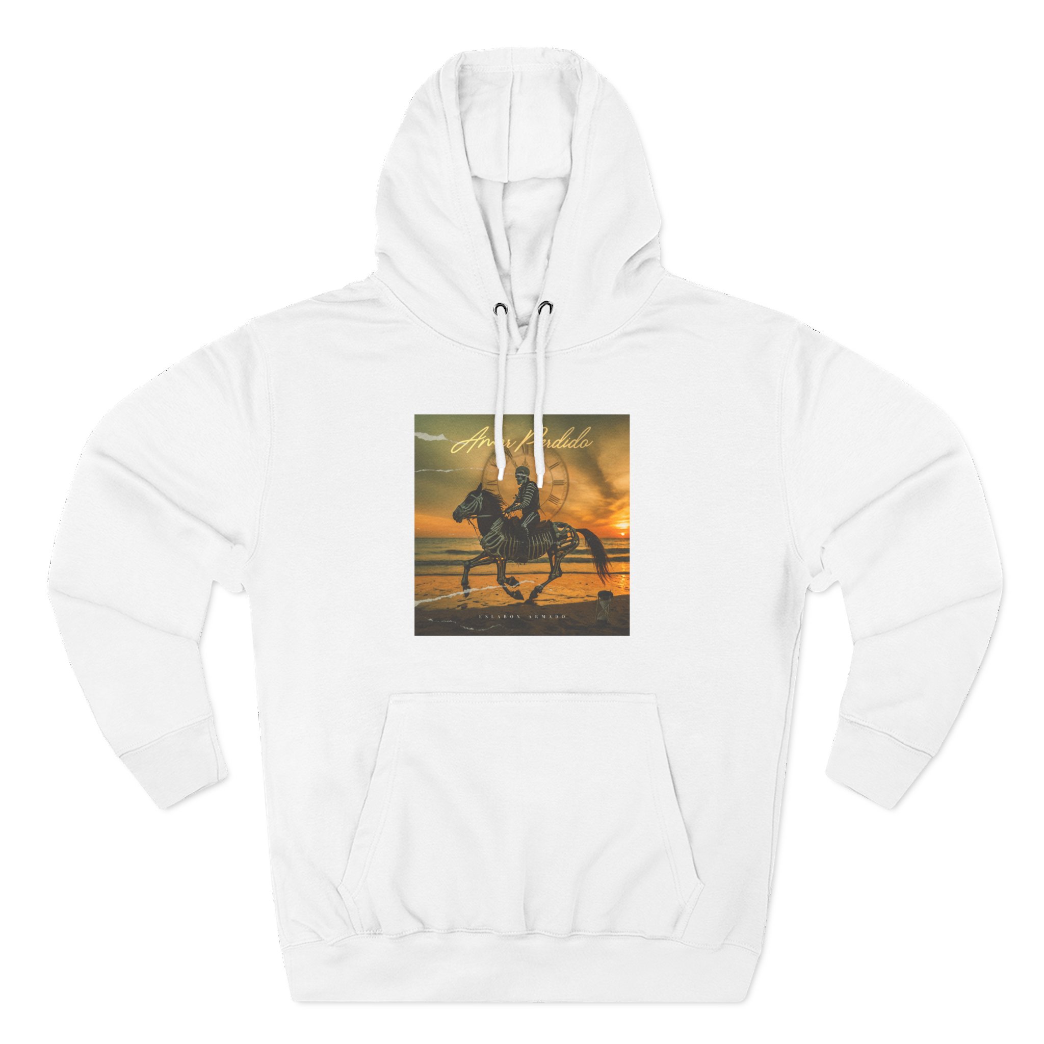 Eslabon Armado Amor Perdido Album Three-Panel Fleece Hoodie