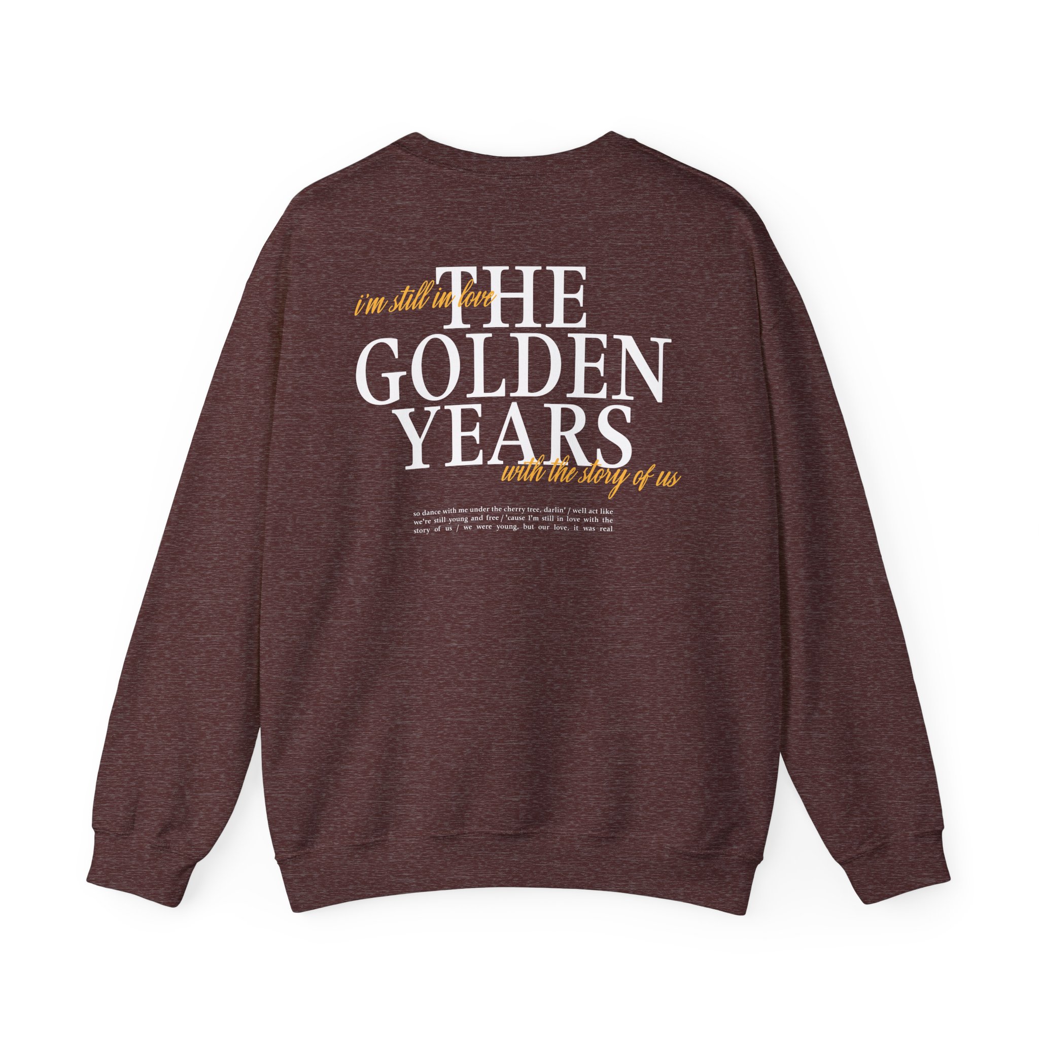 Joshua Bassett Lyric Unisex Heavy Blendâ„¢ Crewneck Sweatshirt