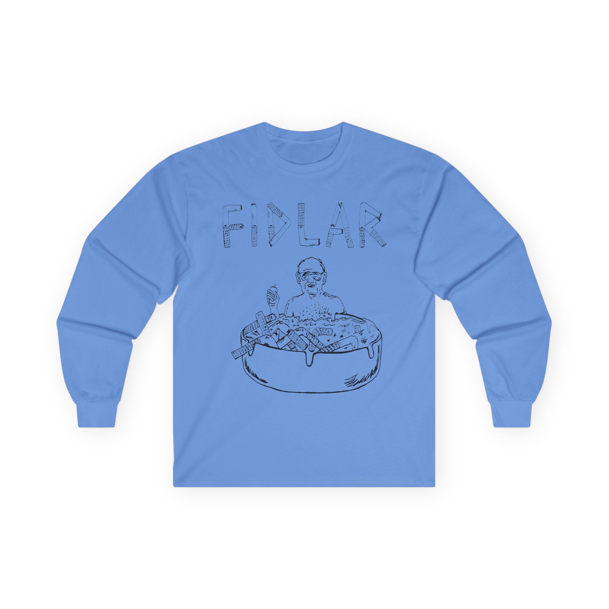 Fidlar Ashtray Unisex Ultra Cotton Long Sleeve Tee