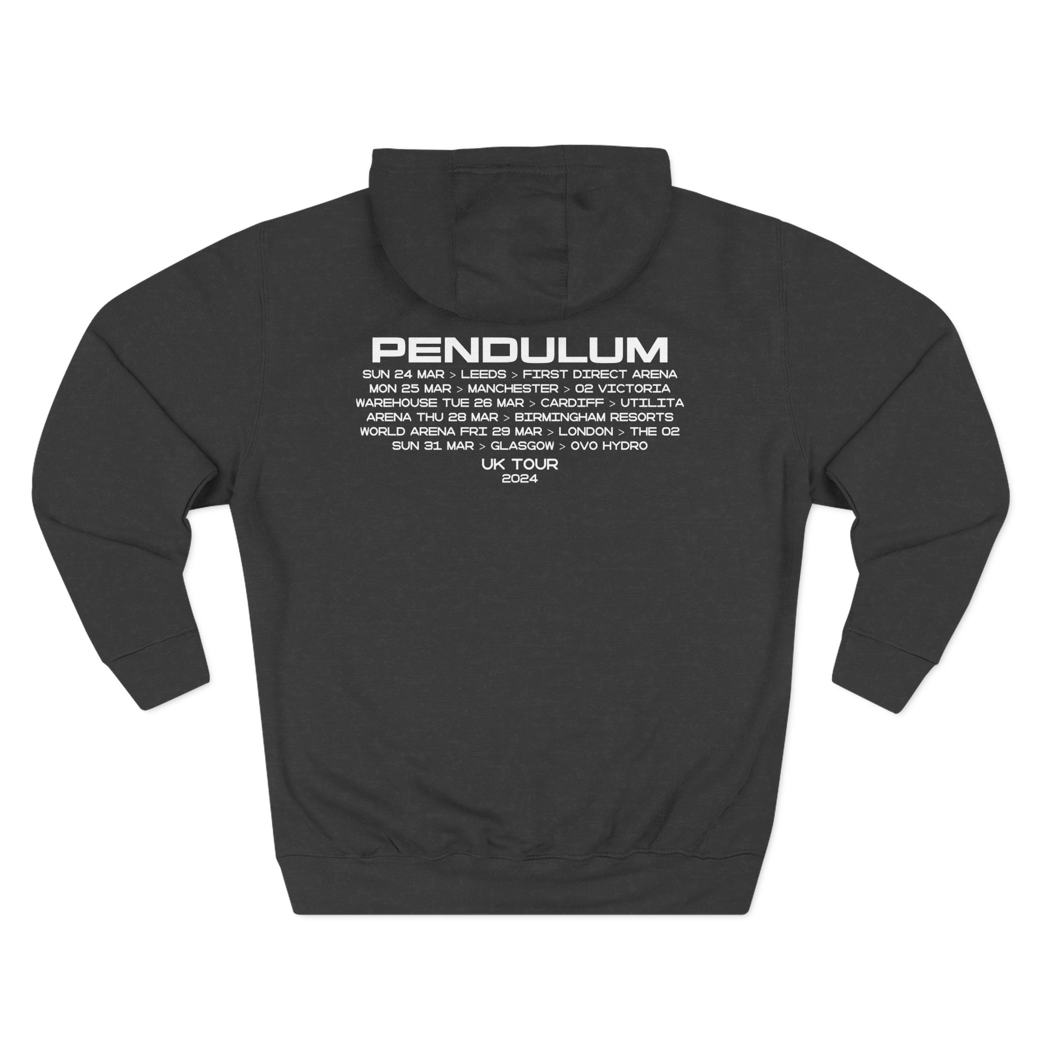 Pendulum Uk Tour Maze Three-Panel Fleece Hoodie