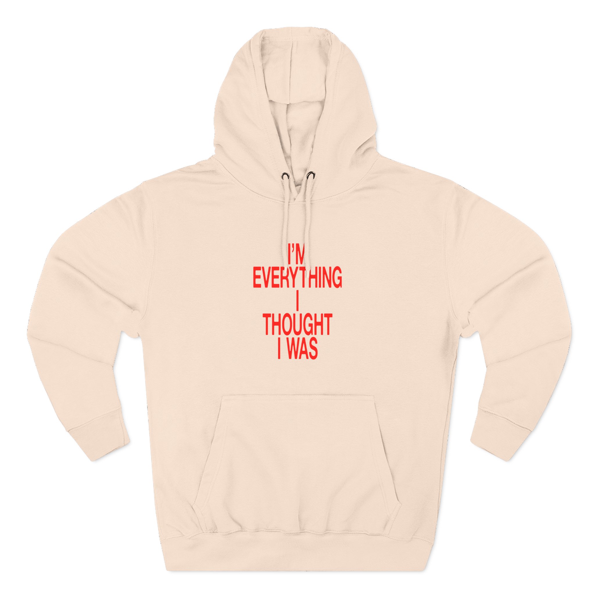JT Im Everything Three-panel Fleece Hoodie