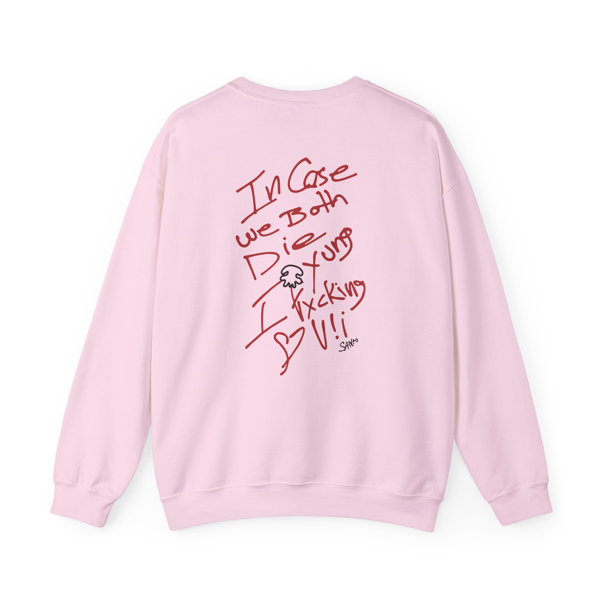 Saint Jhn I Fxcking Luv U Unisex Heavy Blendâ„¢ Crewneck Sweatshirt