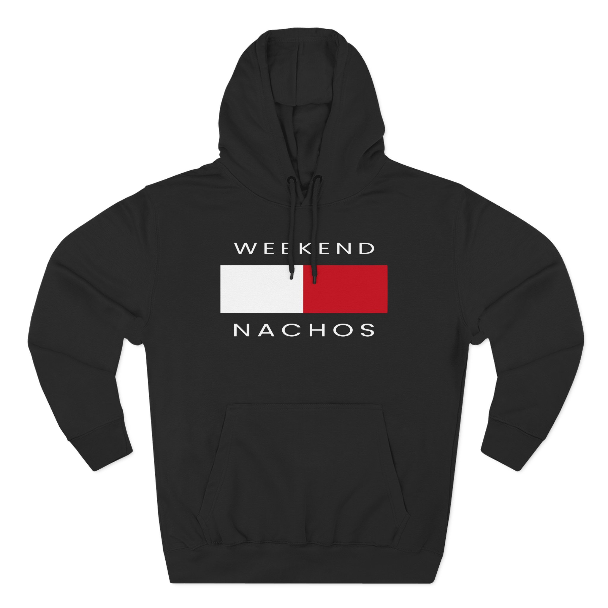 Weekend Nachos Three-Panel Fleece Hoodie
